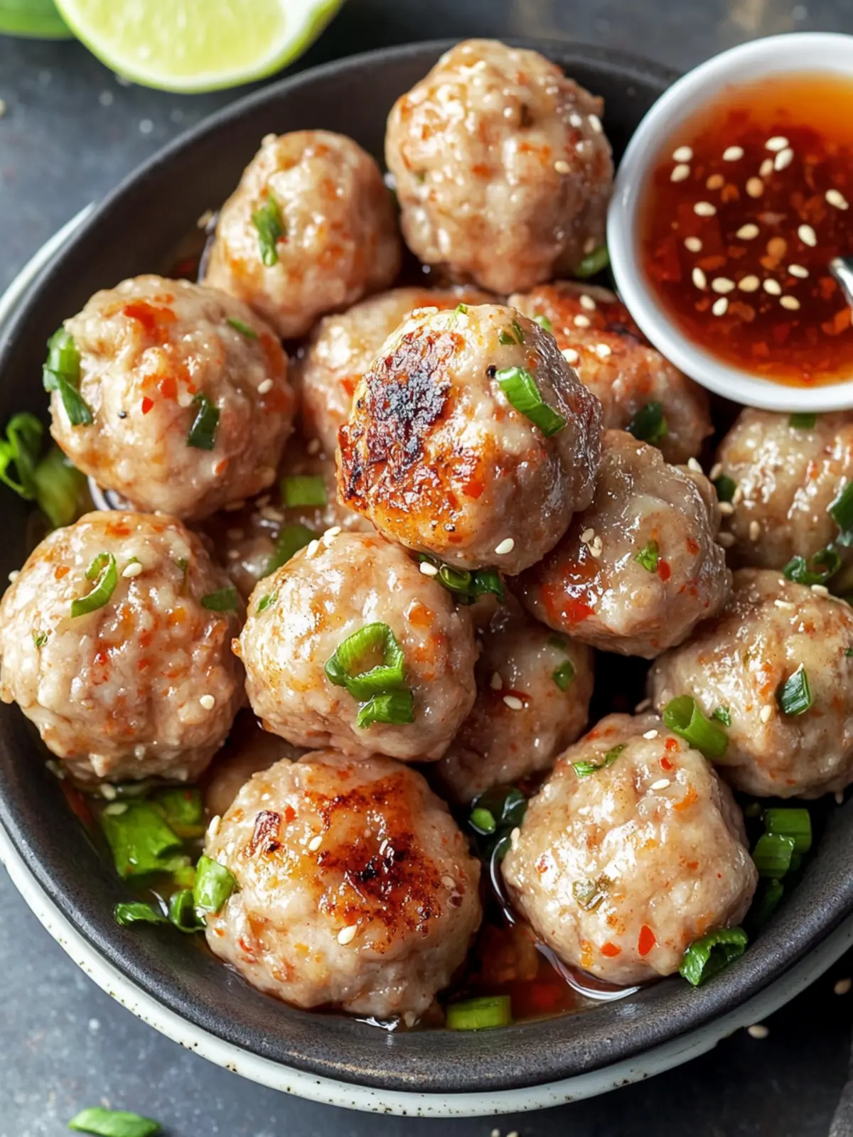 Savory Asian Pork and Shrimp Meatballs You ll Crave 4 Asian Pork and Shrimp Meatballs
