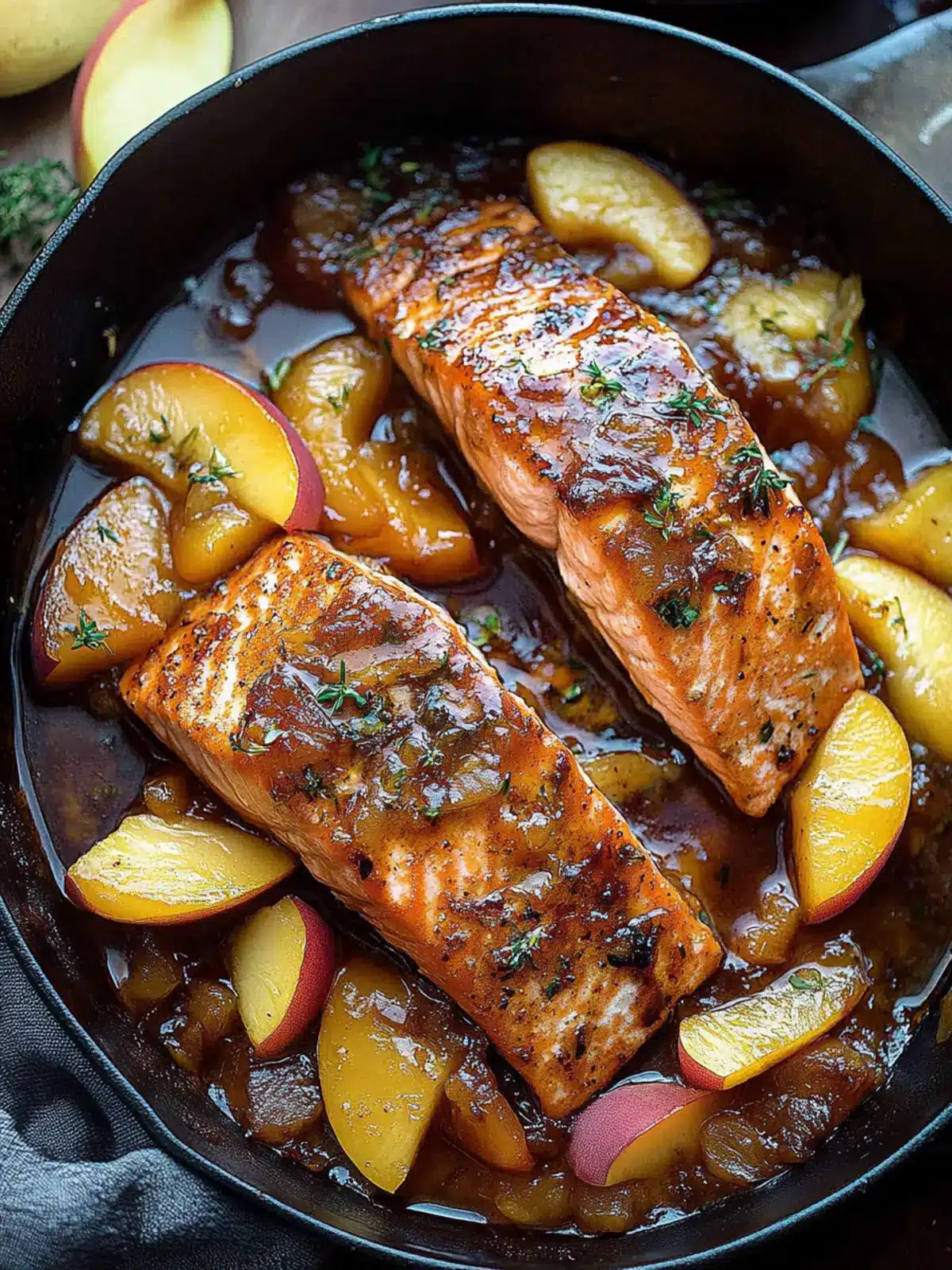 Bourbon Peach Roasted Salmon for Effortless Gourmet Nights 4 Bourbon Peach Roasted Salmon