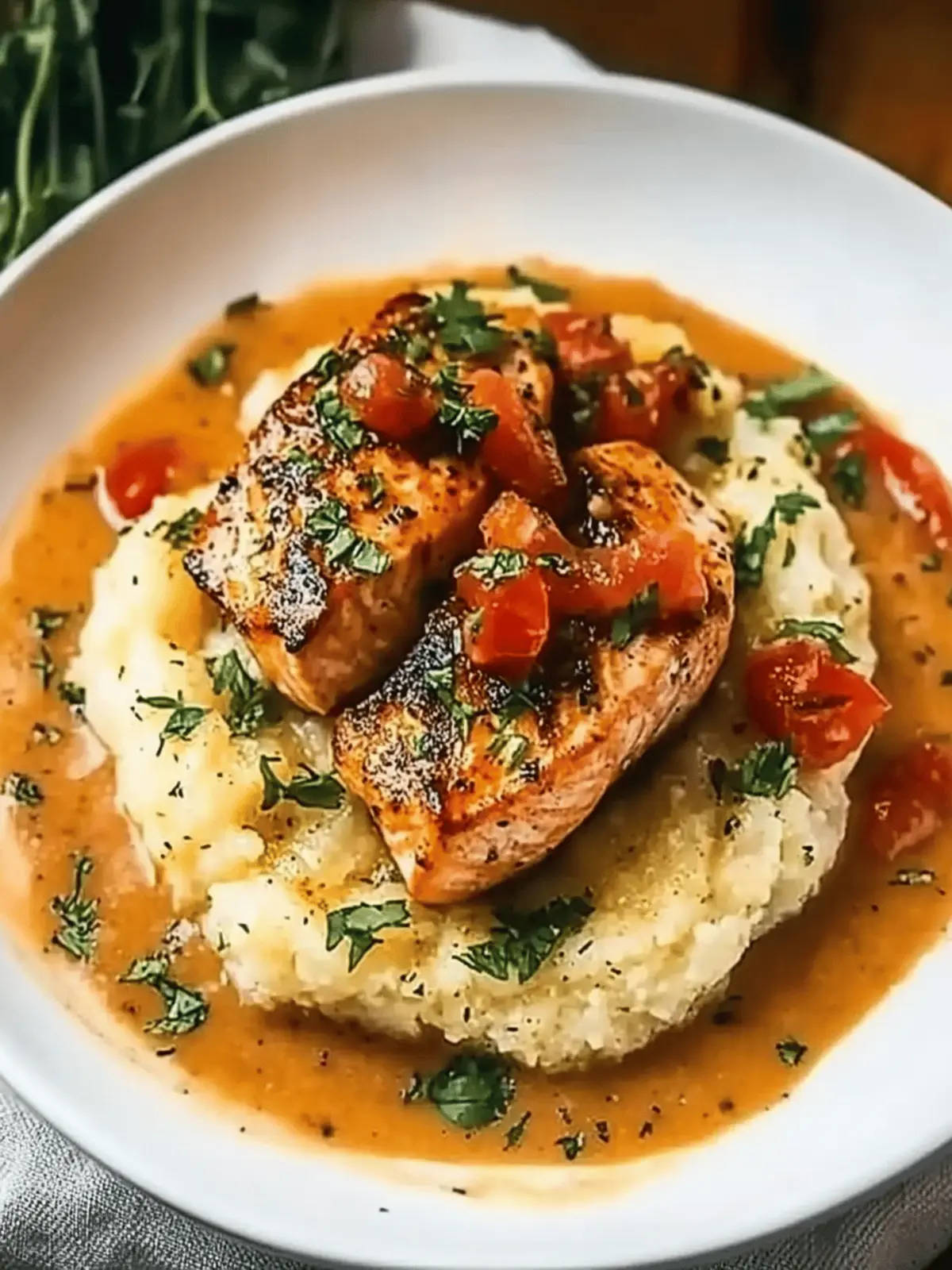 Savory Creole Salmon and Grits for Ultimate Comfort ÙÙÛ 2 Creole Salmon and Grits
