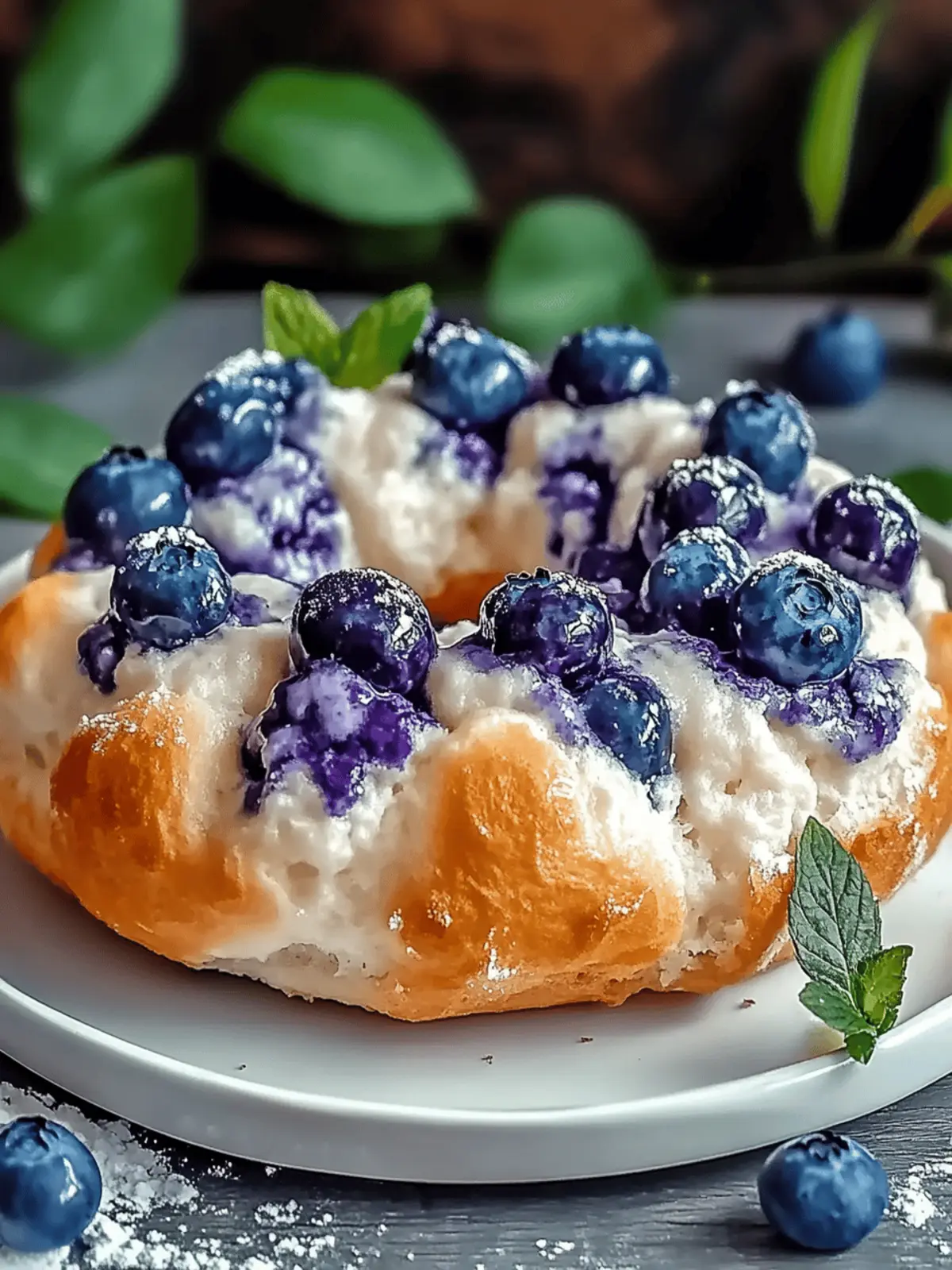 Cottage Cheese Blueberry Cloud Bread: Light, Fluffy Bliss 3 Cottage Cheese Blueberry Cloud Bread