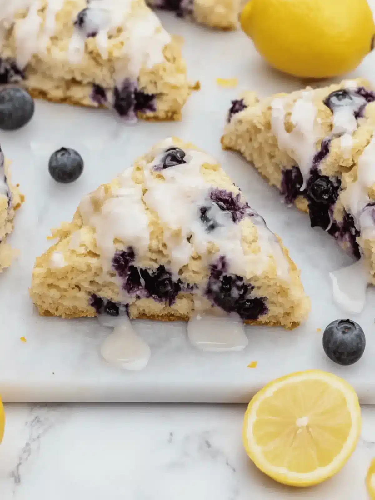 The Best Glazed Lemon Blueberry Scones Recipe You ll Adore 3 The Best Glazed Lemon Blueberry Scones Recipe