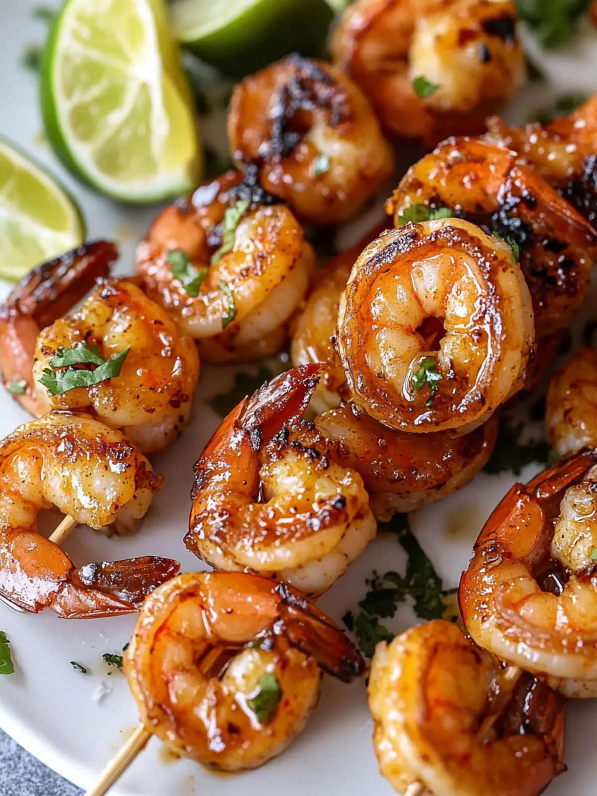Spicy Honey Lime Shrimp Skewers for a Quick Flavor Boost 4 Spicy Honey Lime Shrimp Skewers