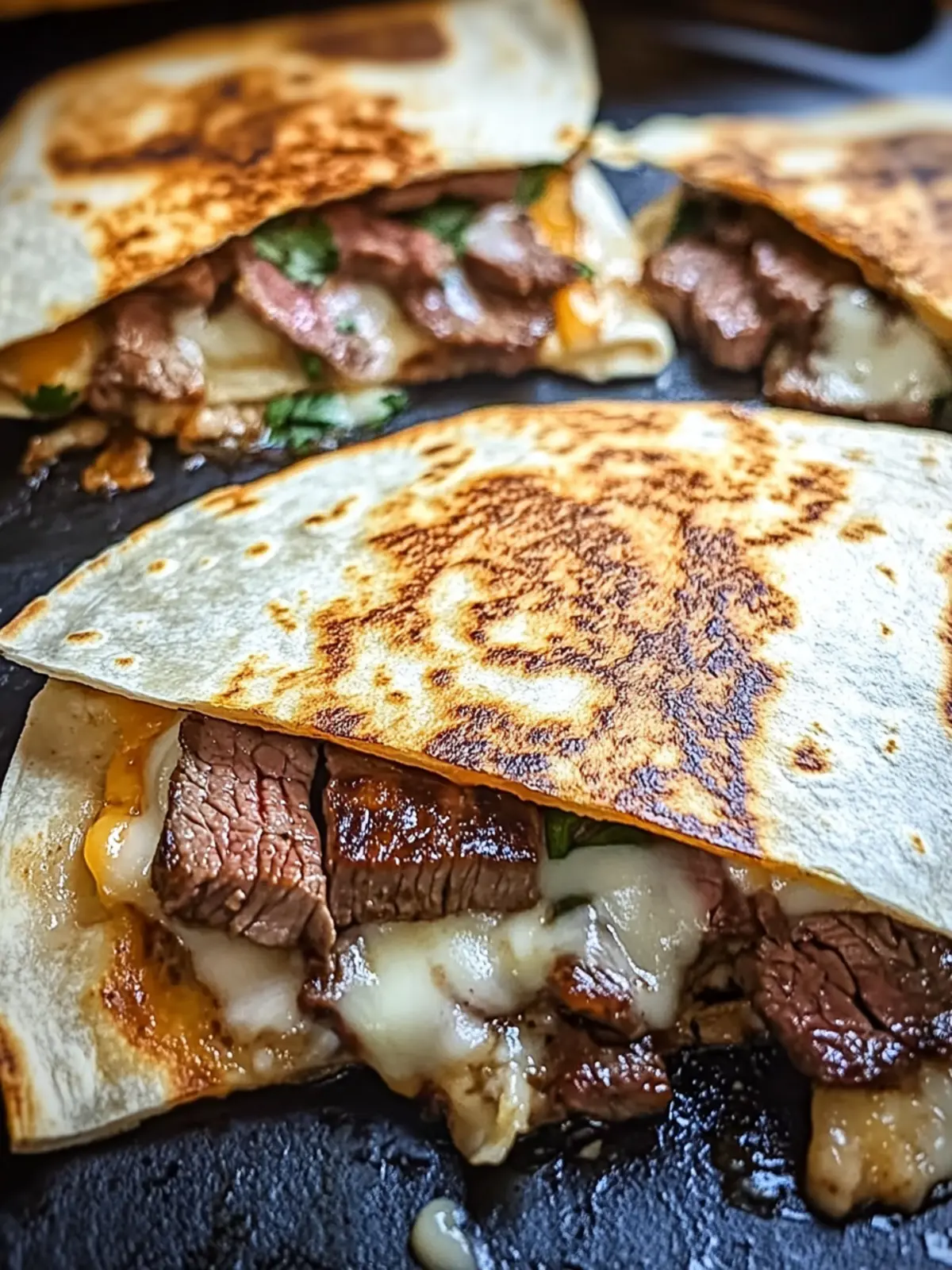 Sizzling Steak Cheese Quesadillas Blackstone for Quick Nights 3 Steak Cheese Quesadillas Blackstone