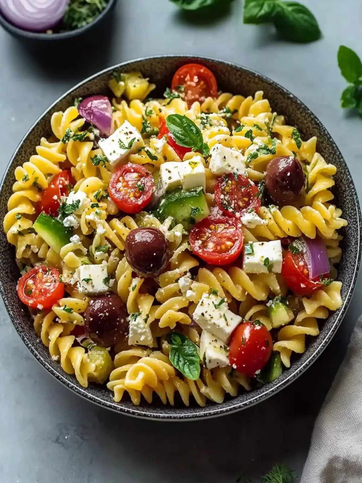 Delicious Traditional Greek Pasta Salad That Everyone Loves 4 Traditional Greek Pasta Salad