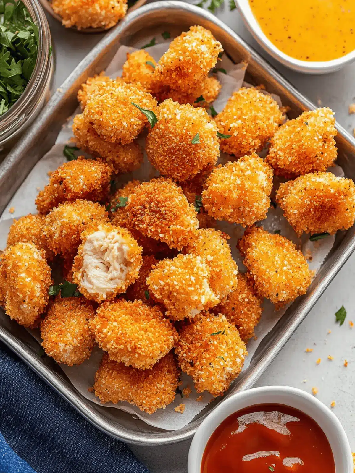 Crunchy Panko Chicken Nuggets for a Guilt-Free Treat 3 Panko Chicken Nuggets