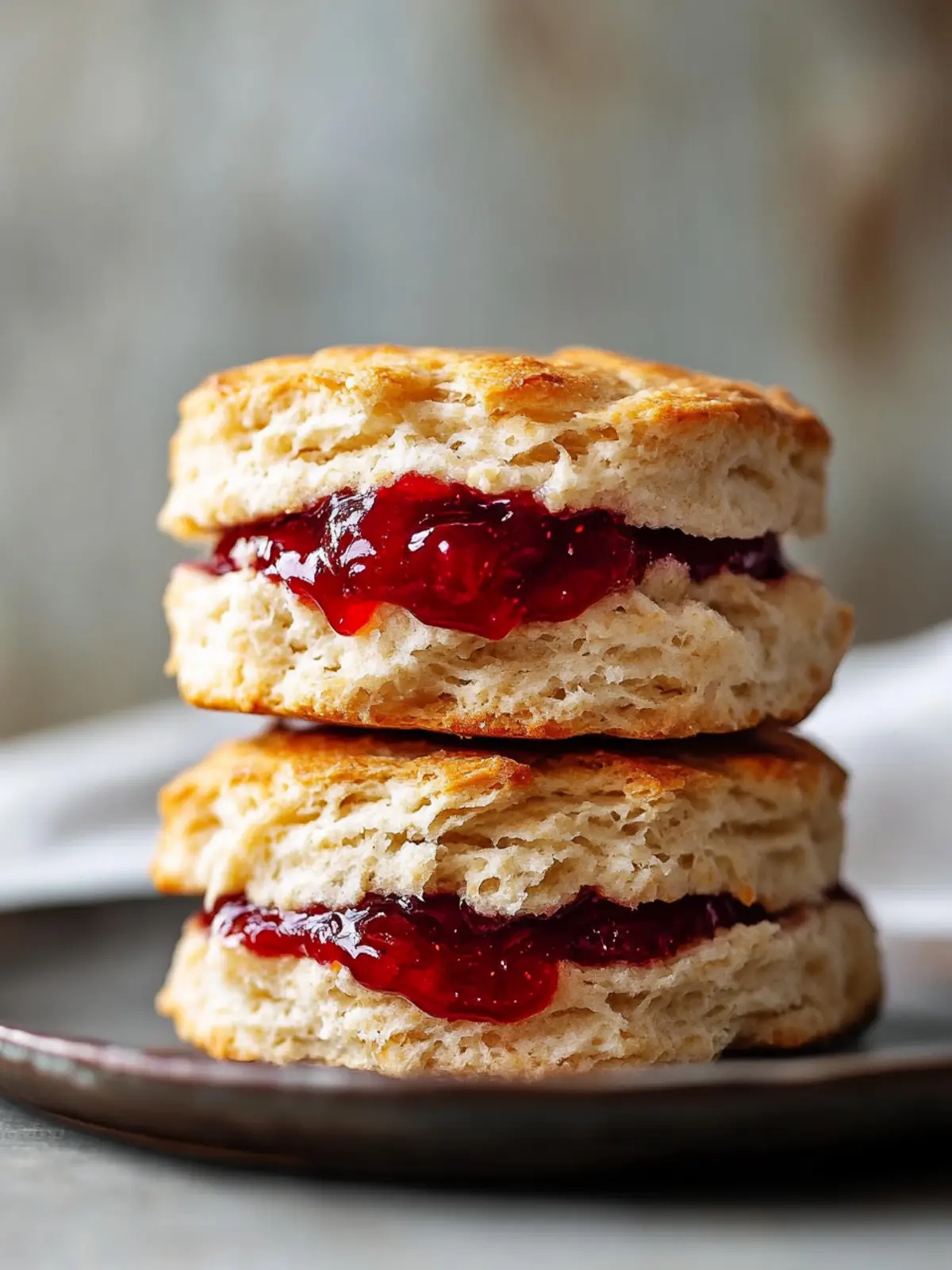 Peanut Butter and Jelly Biscuit Sandwiches Made Easy at Home 3 Peanut Butter and Jelly Biscuit Sandwiches