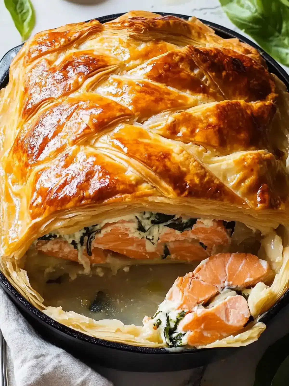 Savory Salmon En Croute: Elevate Dinner in 30 Minutes 2 Salmon En Croute