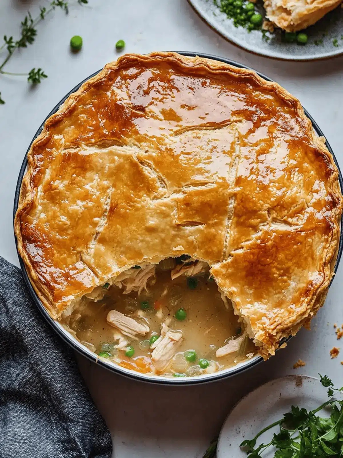 Delicious Chicken Pot Pie: Comfort Food Made Easy 2 Chicken Pot Pie