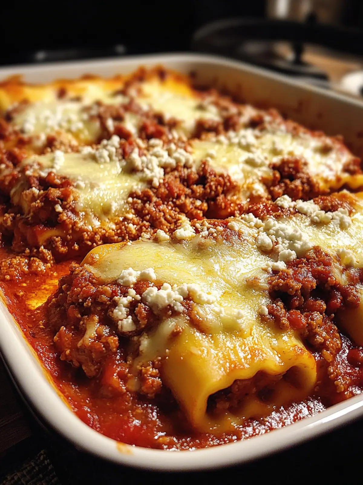 Stuffed Manicotti Meat Sauce A Cozy Family Favorite 4 Stuffed Manicotti Meat Sauce