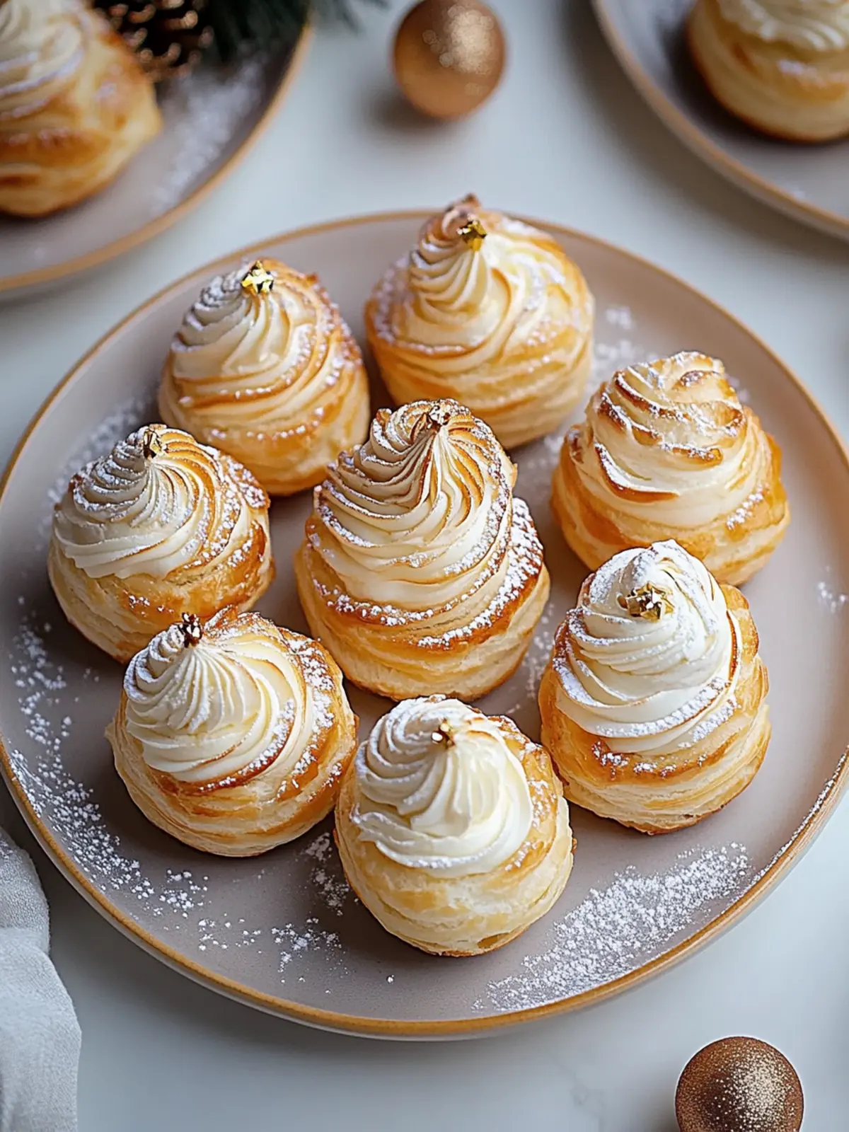 Decadent Dreamy Eggnog Cream Puffs for Holiday Joy 2 Dreamy Eggnog Cream Puffs