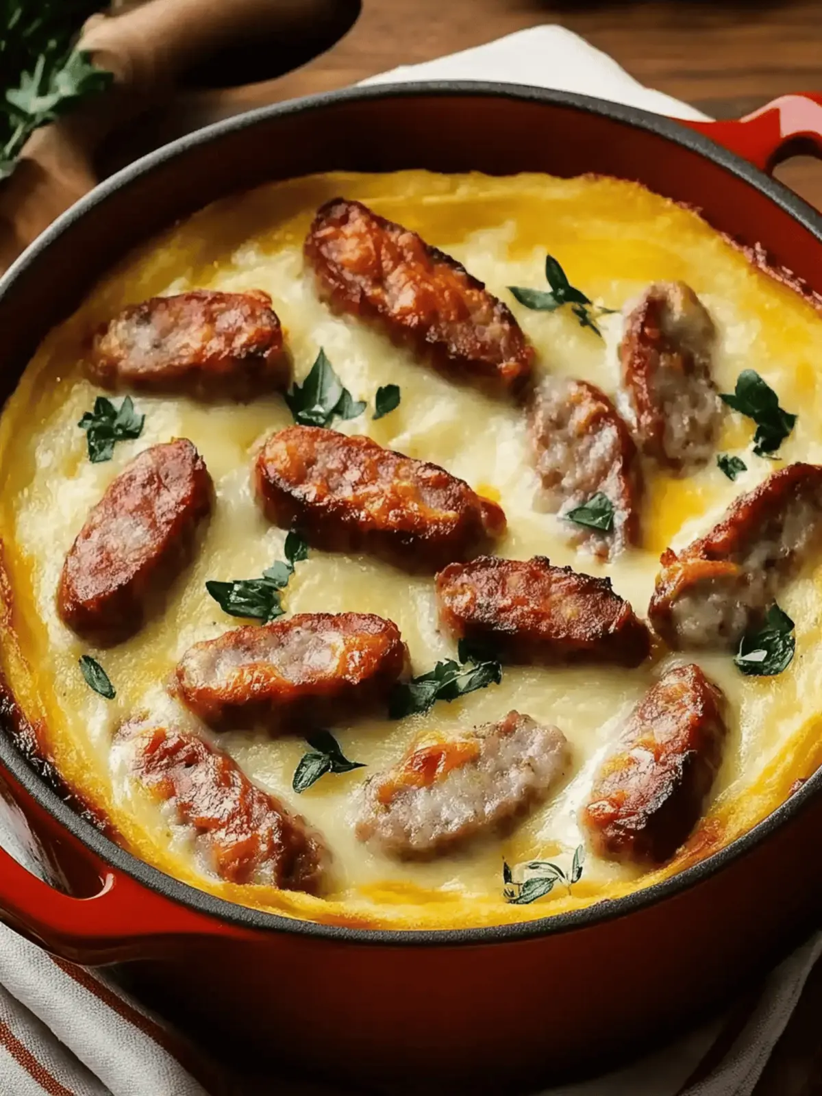 Satisfying Sausage and Polenta Bake Dinner for Cozy Nights 4 Sausage and Polenta Bake Dinner