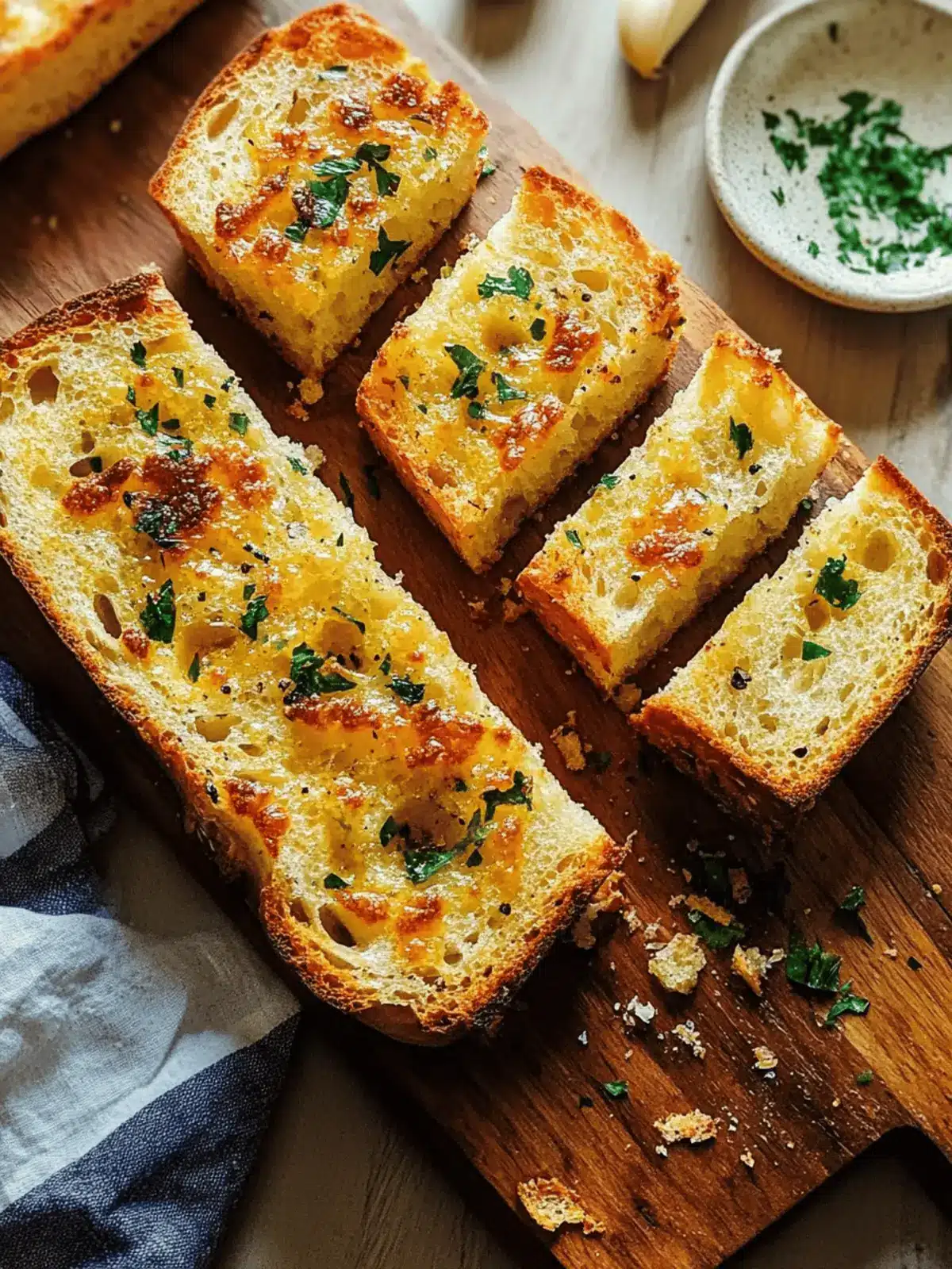 Lightened-Up Roasted Garlic Bread for Guilt-Free Indulgence 3 Roasted Garlic Bread