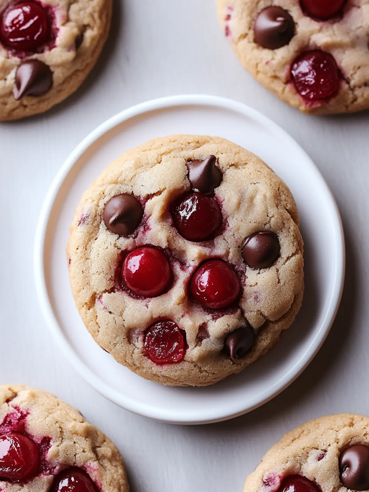 Maraschino Cherry Chocolate Chip Cookies for Sweet Memories 2 Maraschino Cherry Chocolate Chip Cookies