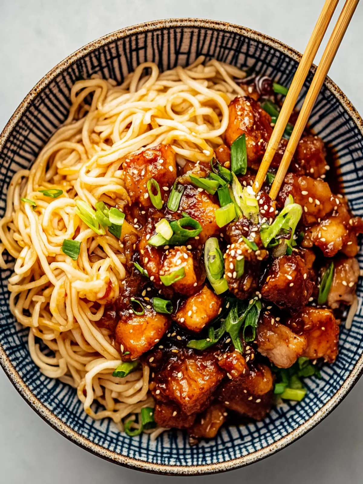 Crispy Pork with Saucy Spicy Noodles for a Quick, Flavorful Feast 3 Crispy Pork with Saucy Spicy Noodles