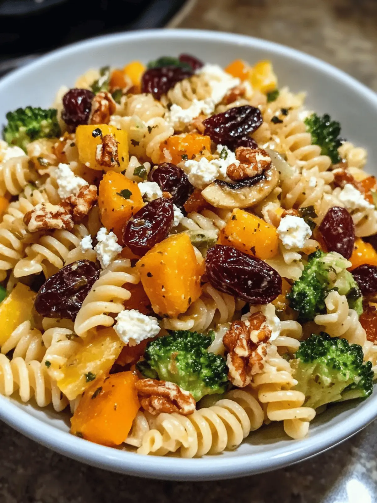 Delicious Fall Harvest Pasta Salad to Celebrate Autumn Flavors 3 Fall Harvest Pasta Salad