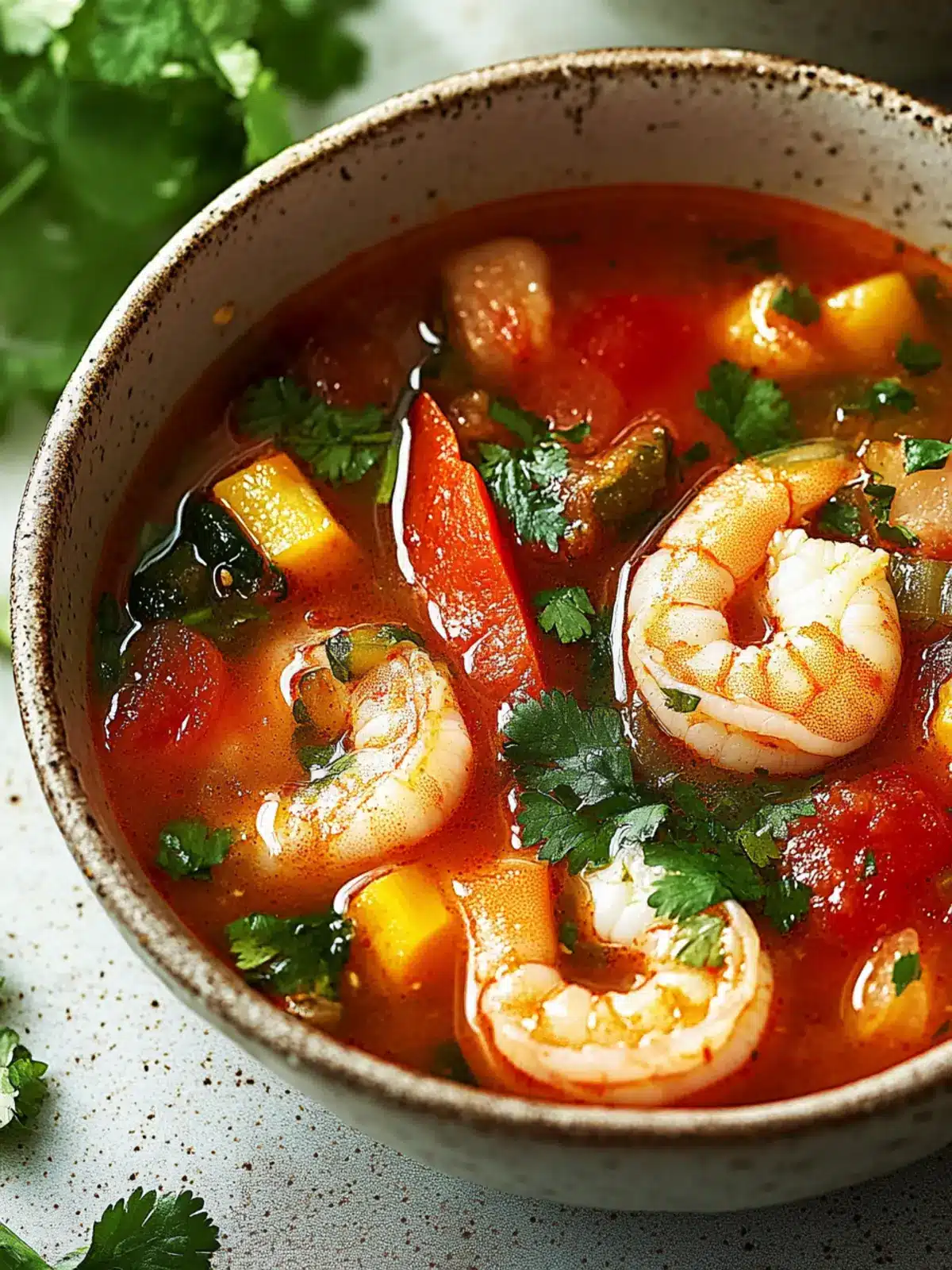 Spicy Vegetable and Shrimp Soup: Comfort in Every Bowl 4 Spicy Vegetable and Shrimp Soup