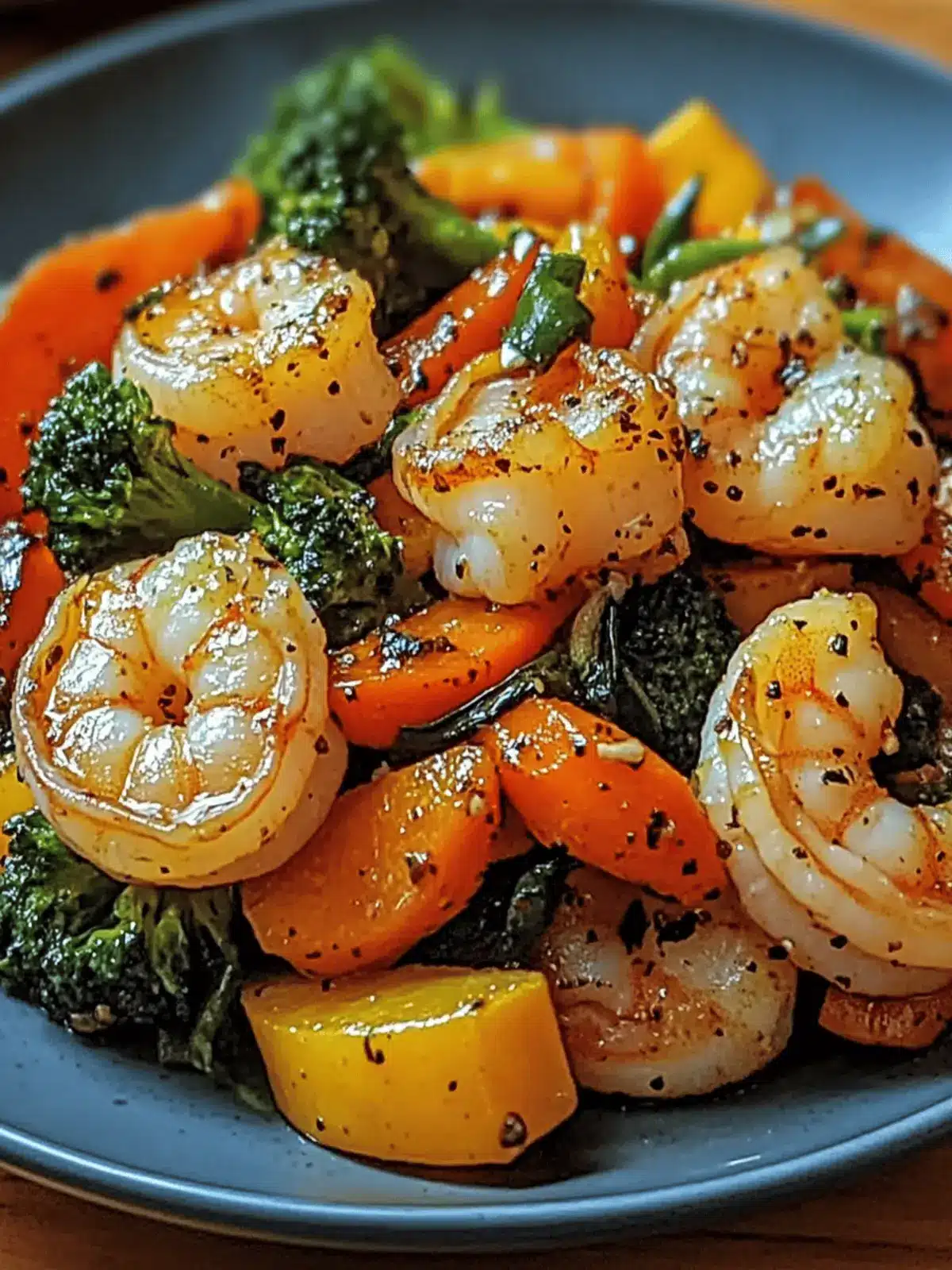 10-Minute Shrimp & Veggie Stir-Fry: Your Quick Dinner Savior 4 10-Minute Shrimp & Veggie Stir-Fry