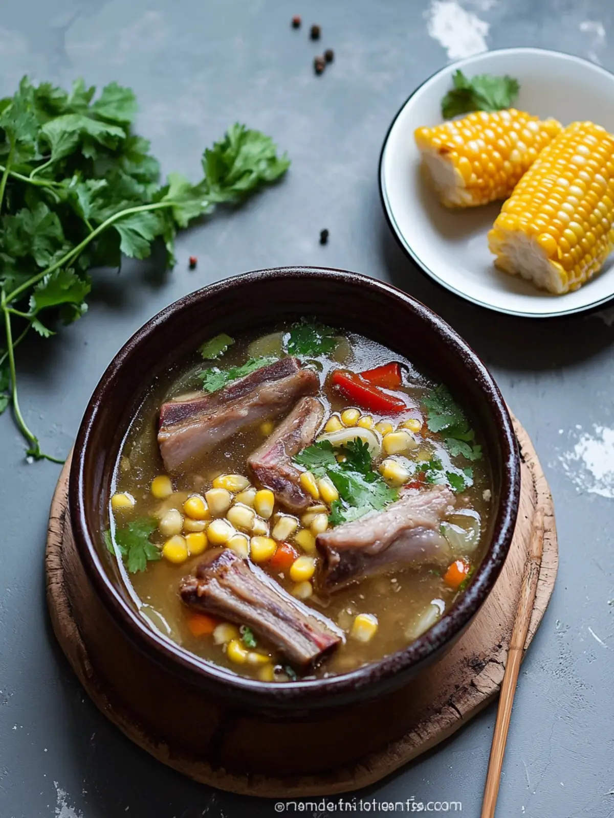 Nourishing Chinese Sweet Corn Pork Ribs Soup for Cozy Nights 4 Chinese Sweet Corn Pork Ribs Soup