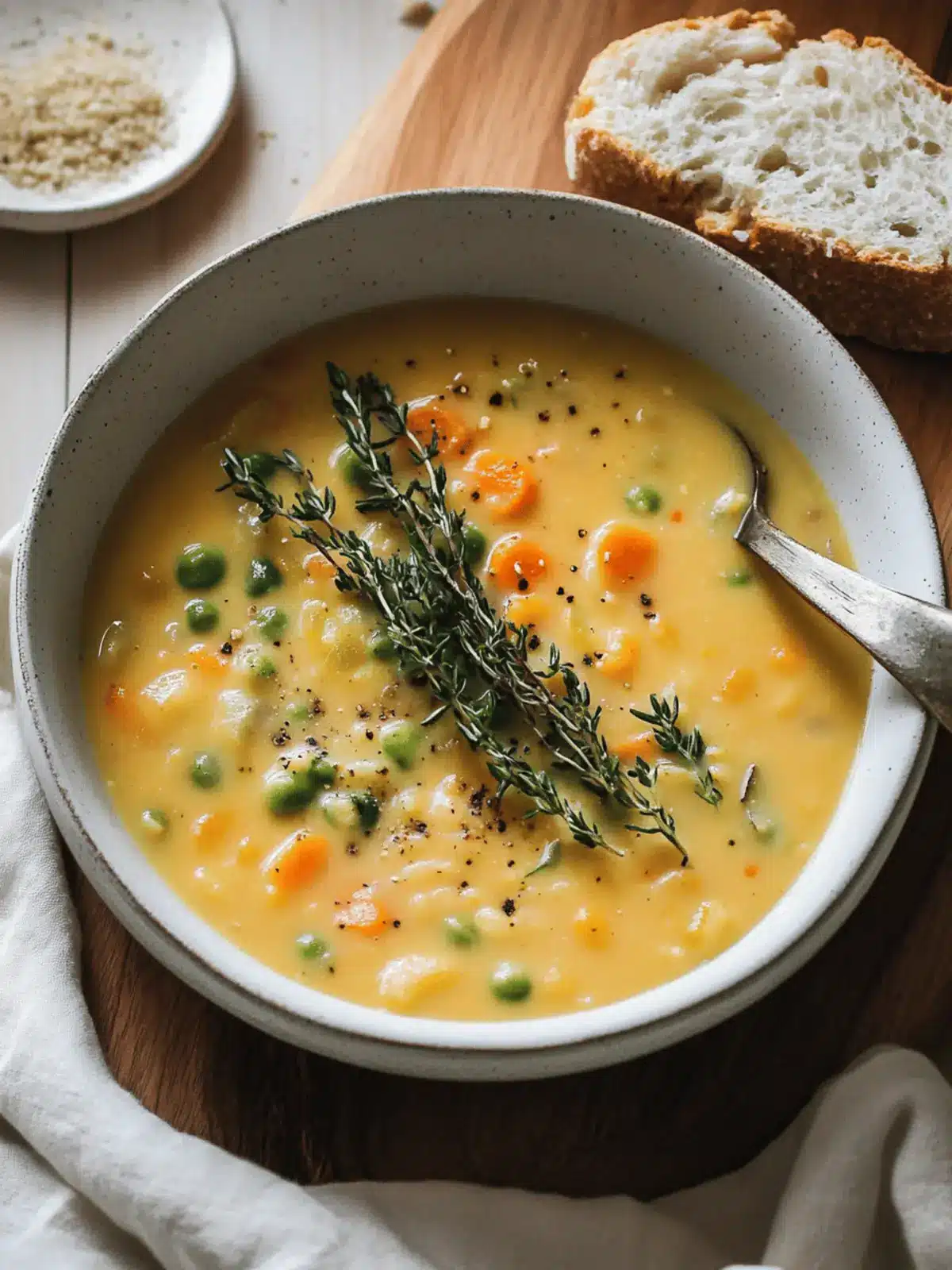 One-Pot Creamy Vegetable Soup for Cozy Comfort Nights 3 One-Pot Creamy Vegetable Soup