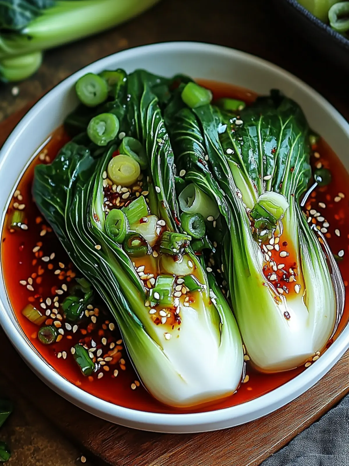 Quick Bok Choy with Ginger Chili Sauce for Effortless Flavor 3 Quick Bok Choy with Ginger Chili Sauce