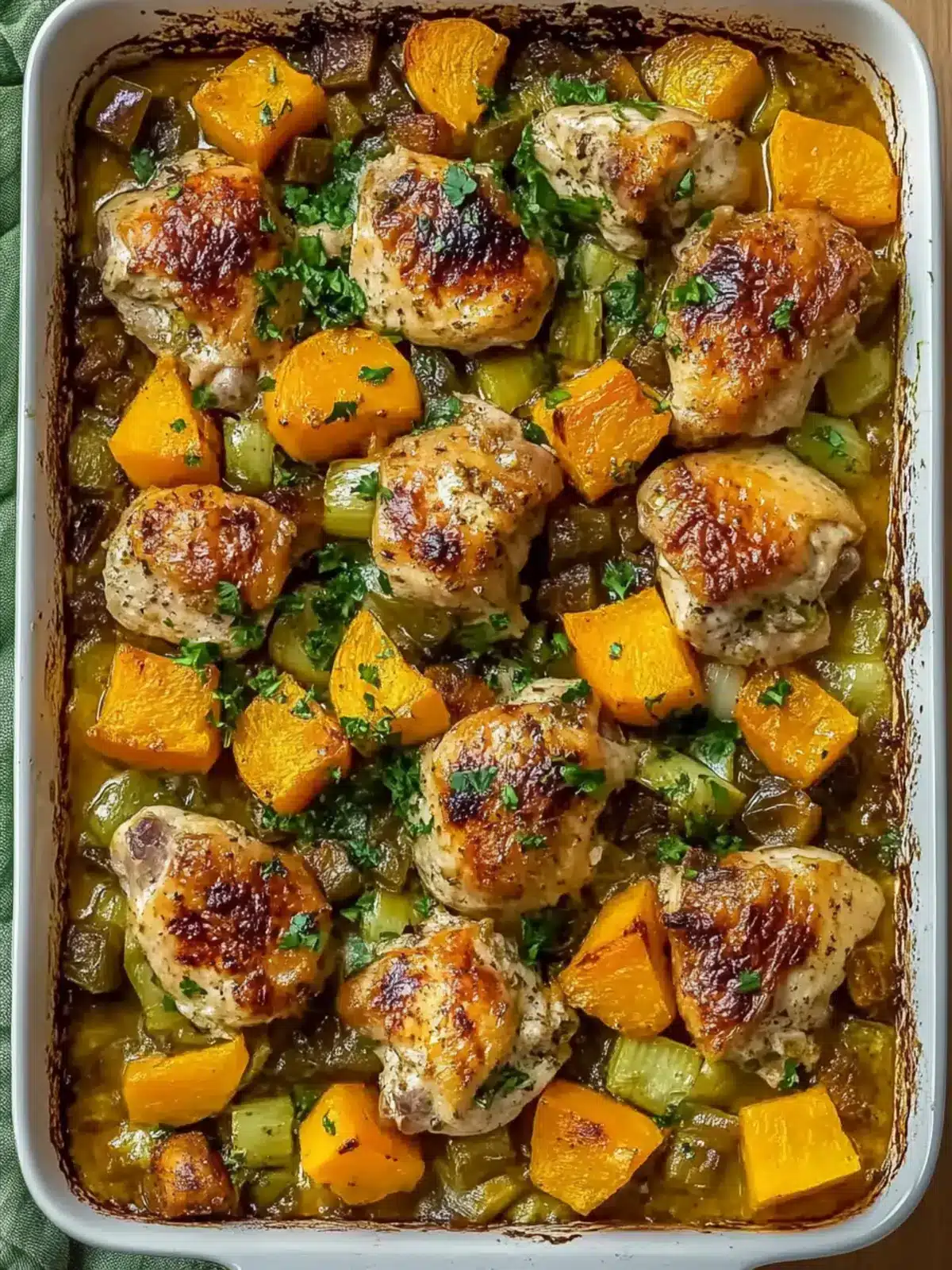 Cozy Roasted Chicken Leek and Butternut Squash Bake Delight 4 Roasted Chicken Leek and Butternut Squash Bake