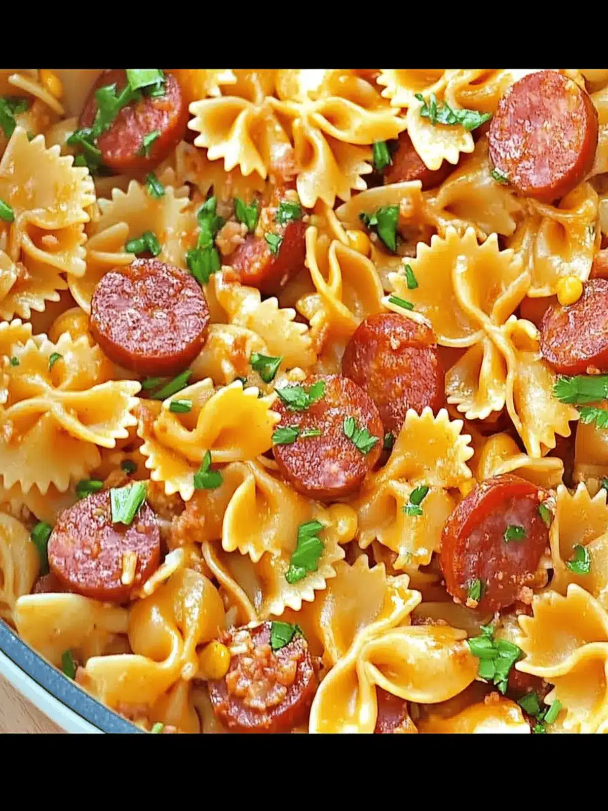 One Pot Kielbasa Pasta: A Quick Comfort Food Delight 3 One Pot Kielbasa Pasta