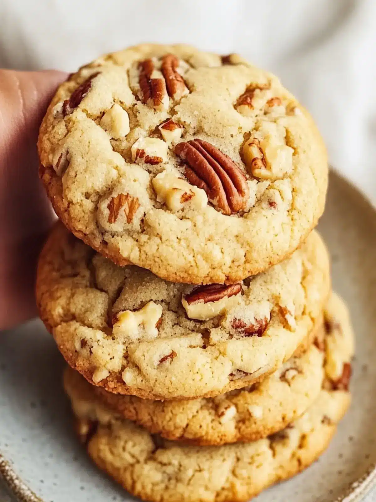 Delicious Butter Pecan Cookies That Melt in Your Mouth 4 Butter Pecan Cookies
