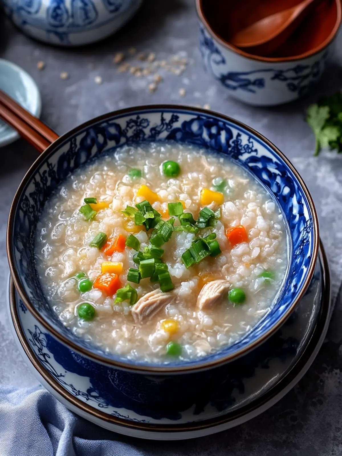 Cozy up with Quick Chinese Chicken Congee Recipe 4 Chinese Chicken Congee
