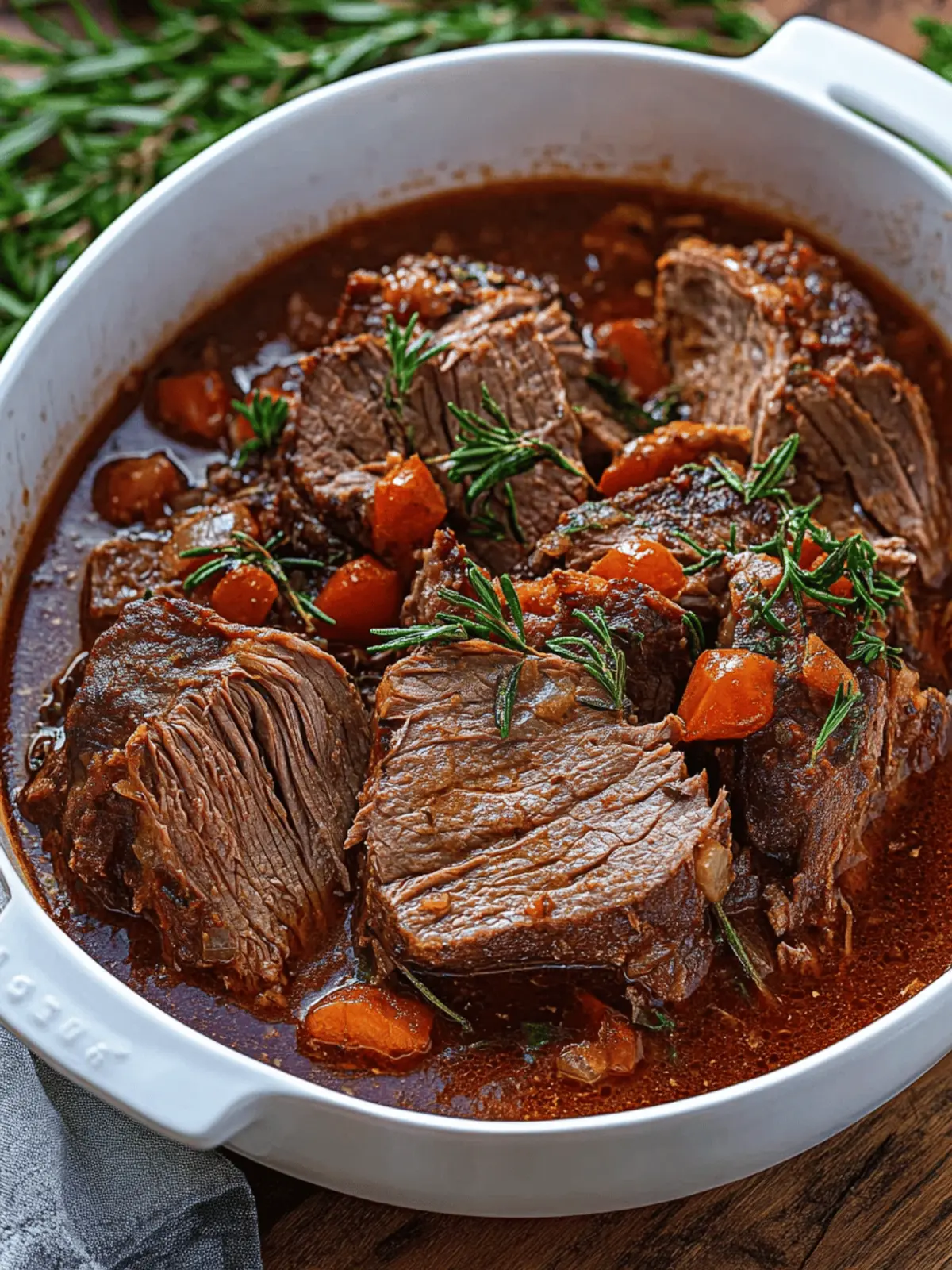 Tender Italian Pot Roast Stracotto Made Simply at Home 2 Italian Pot Roast (Stracotto)
