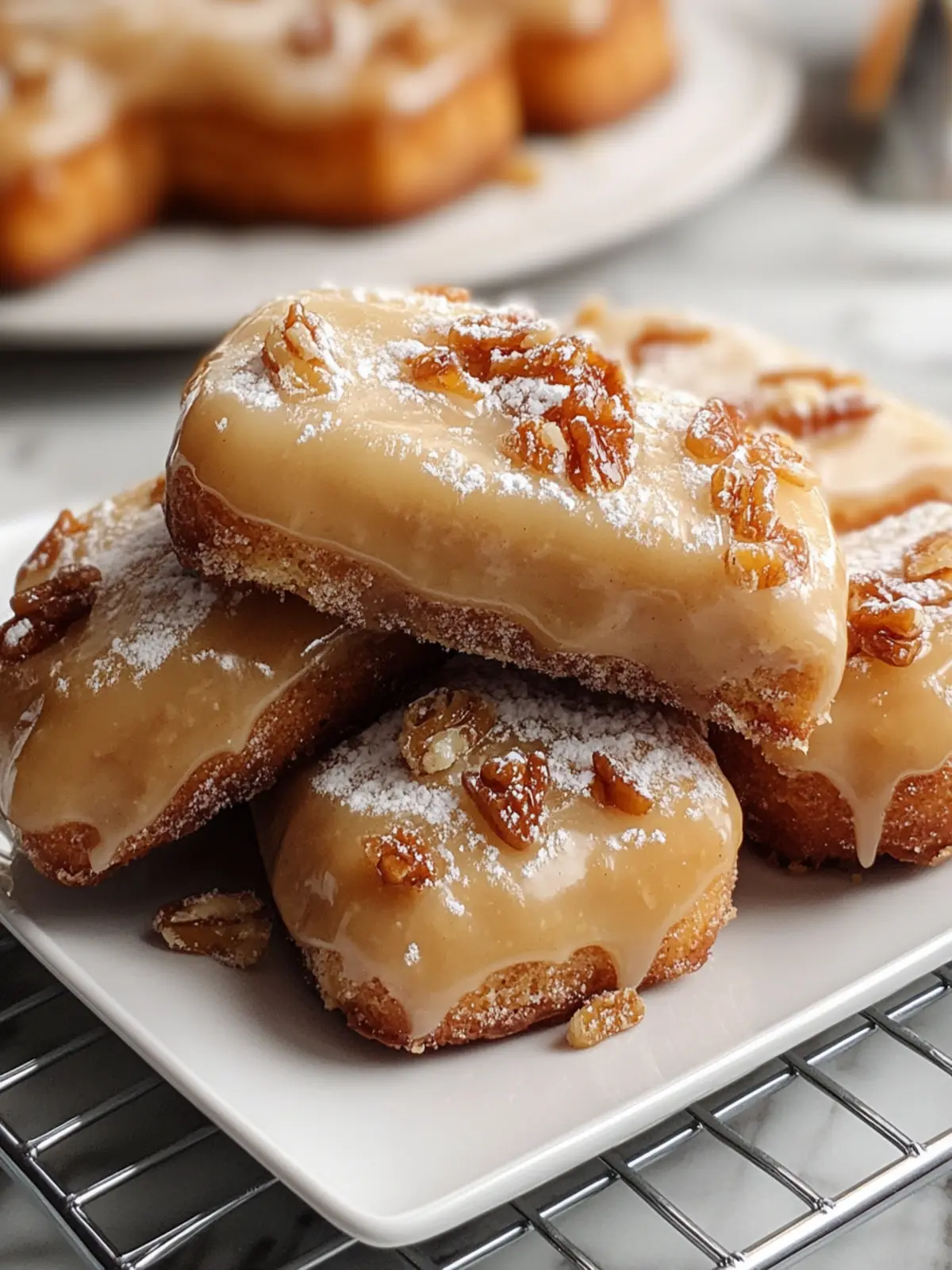 Baked Maple Donut Bars That Make Breakfast Blissfully Sweet 3 Baked Maple Donut Bars