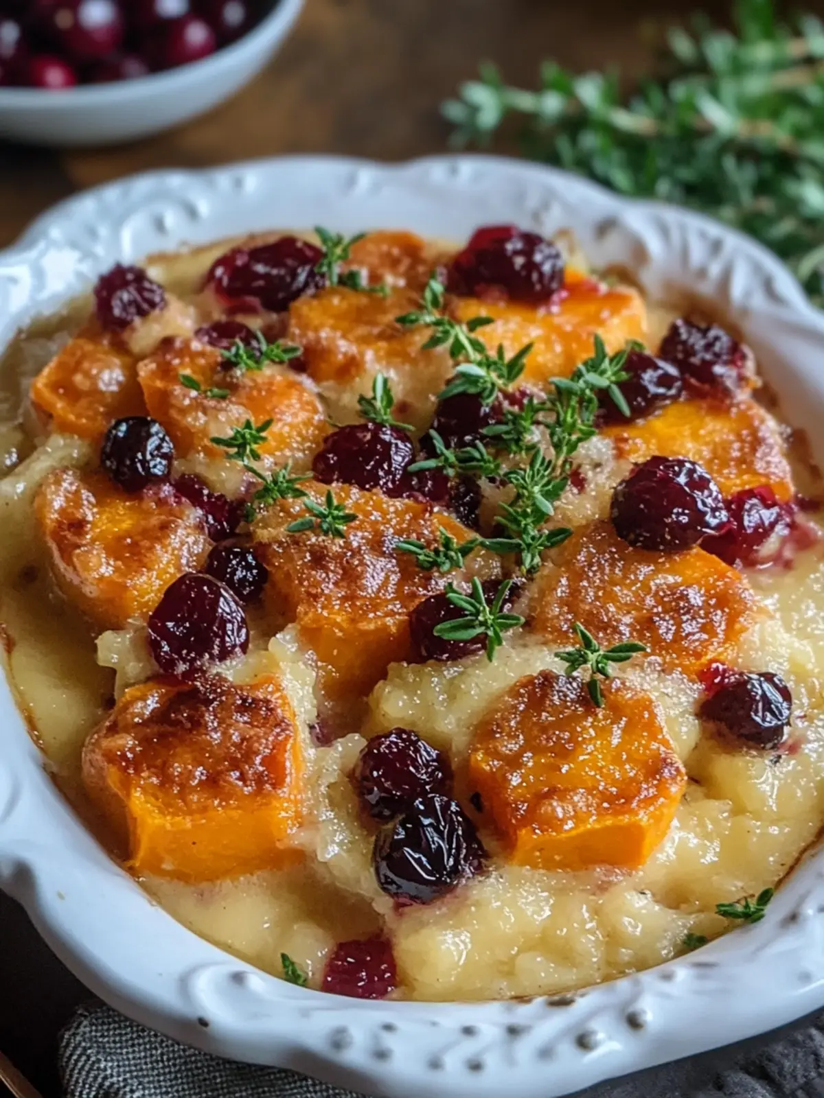 Creamy Sweet Potato and Cranberry Gratin for Your Holiday Feast 4 Creamy Sweet Potato and Cranberry Gratin