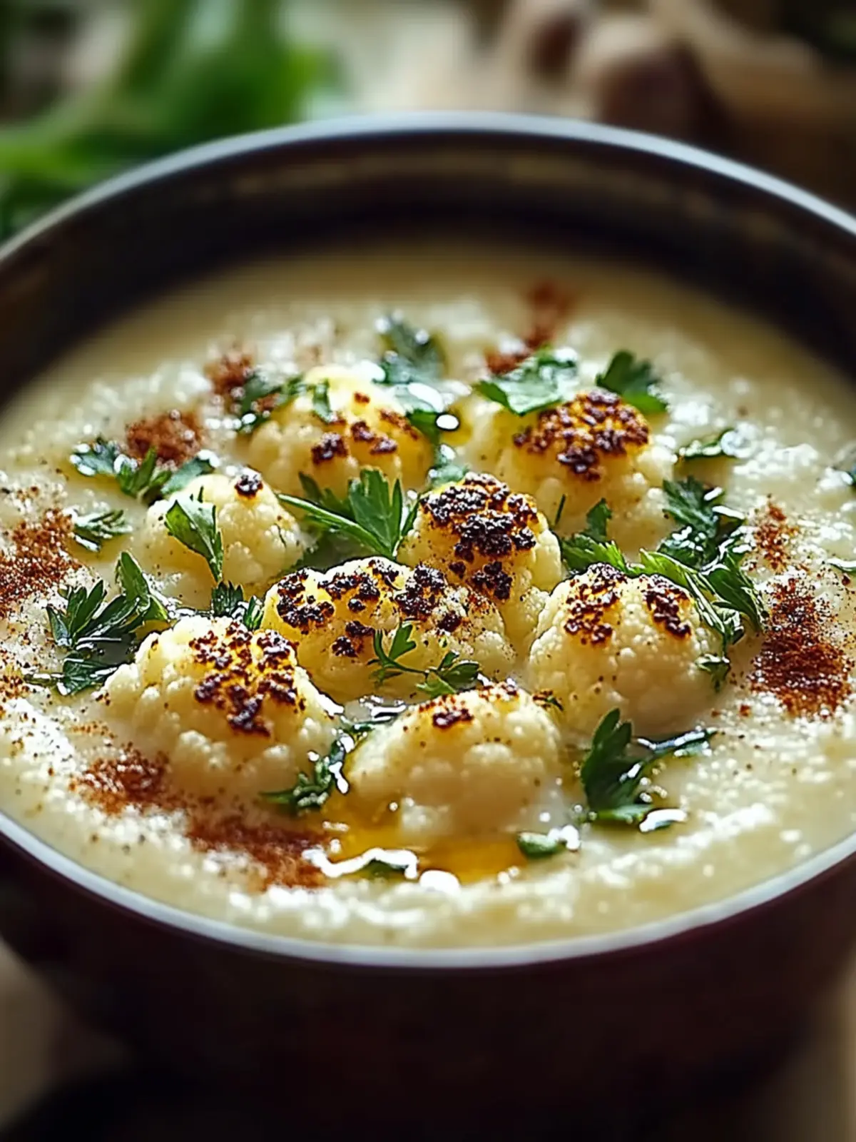 Creamy Cauliflower Soup: A Flavor-Packed Comfort Bowl 4 Cauliflower Soup