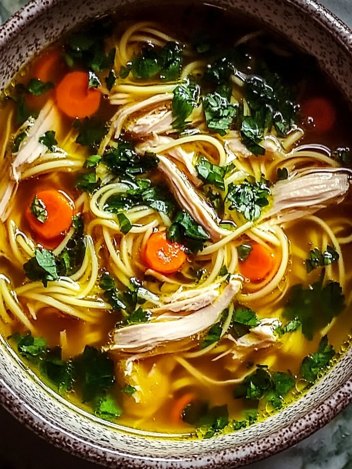 Healing Ginger Garlic Chicken Noodle Soup for Cozy Nights 4 Healing Ginger Garlic Chicken Noodle Soup