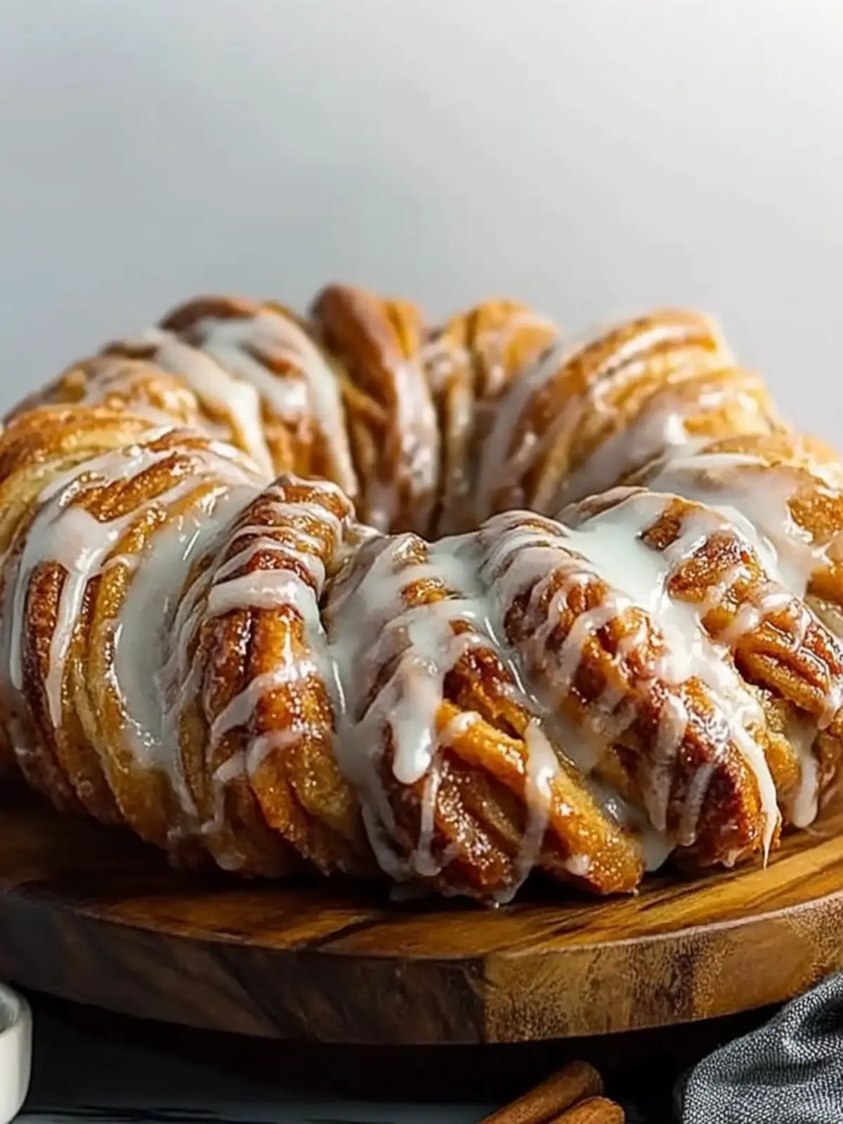 Mouthwatering Apple Cinnamon Kringle with Vanilla Glaze Recipe 4 Apple Cinnamon Kringle with Vanilla Glaze Recipe