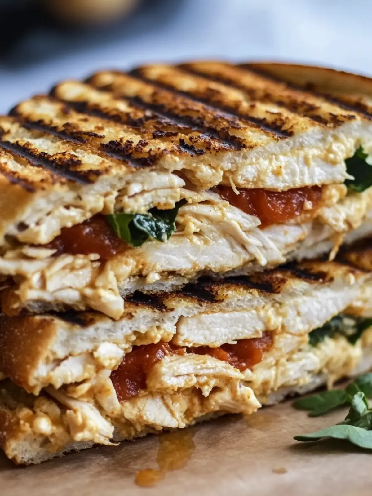Mouthwatering Chipotle Chicken Mozzarella Panini Recipe 2 Chipotle Chicken Mozzarella Panini