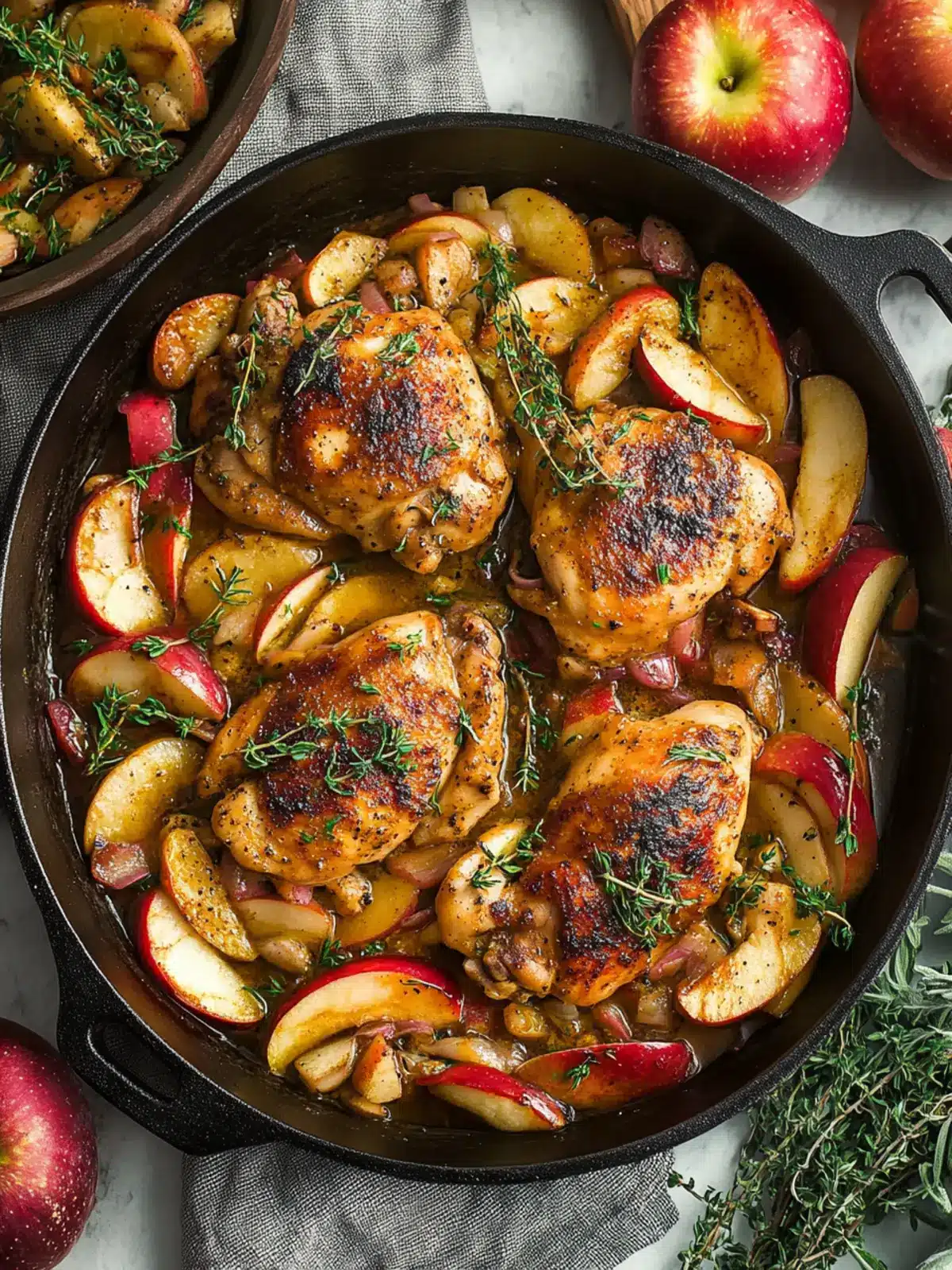 Autumn Apple Chicken Bliss: A Cozy Fall Dinner Delight 4 Autumn Apple Chicken