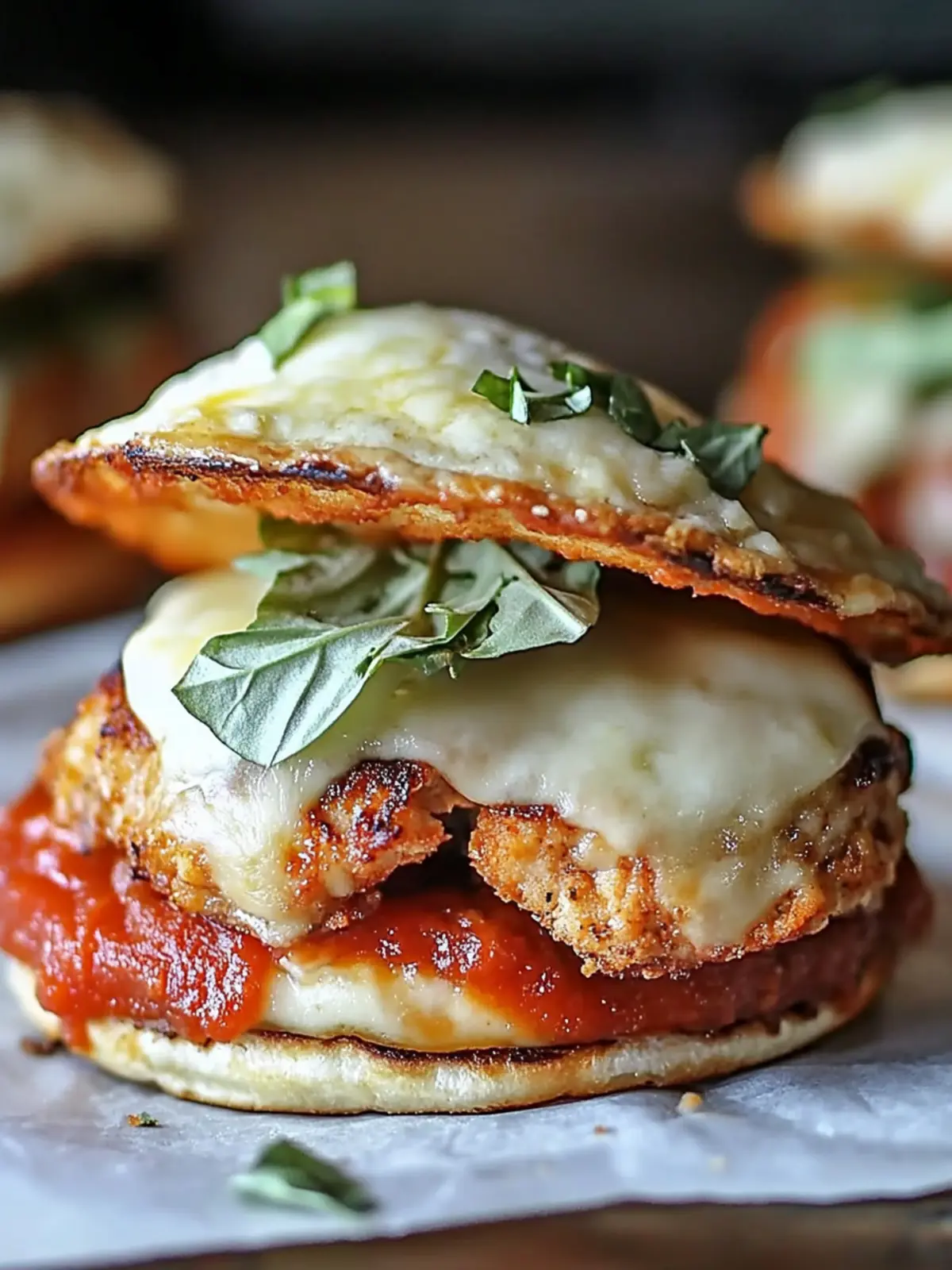 Keto Chicken Parm Smash Burgers for a Guilt-Free Feast 3 Keto Chicken Parm Smash Burgers