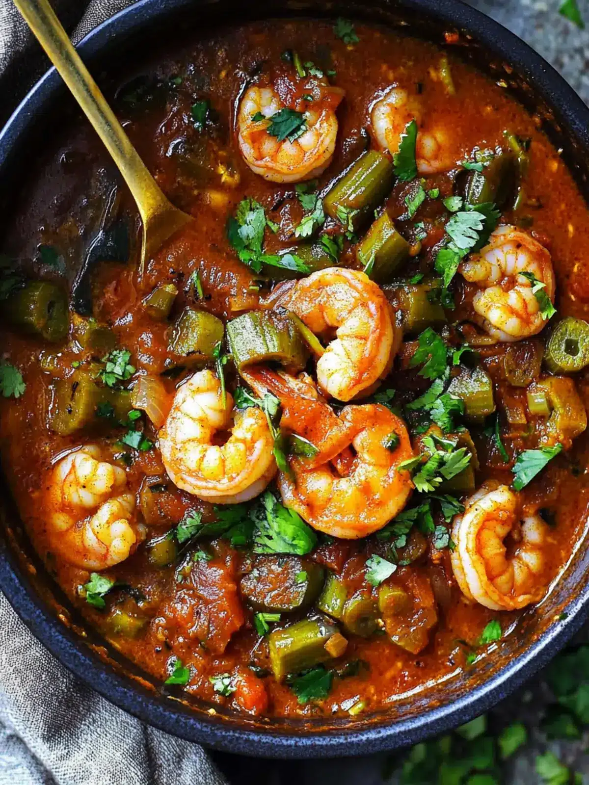 Savor the Comfort of Creole Shrimp & Okra Stew Tonight 2 Creole Shrimp & Okra Stew