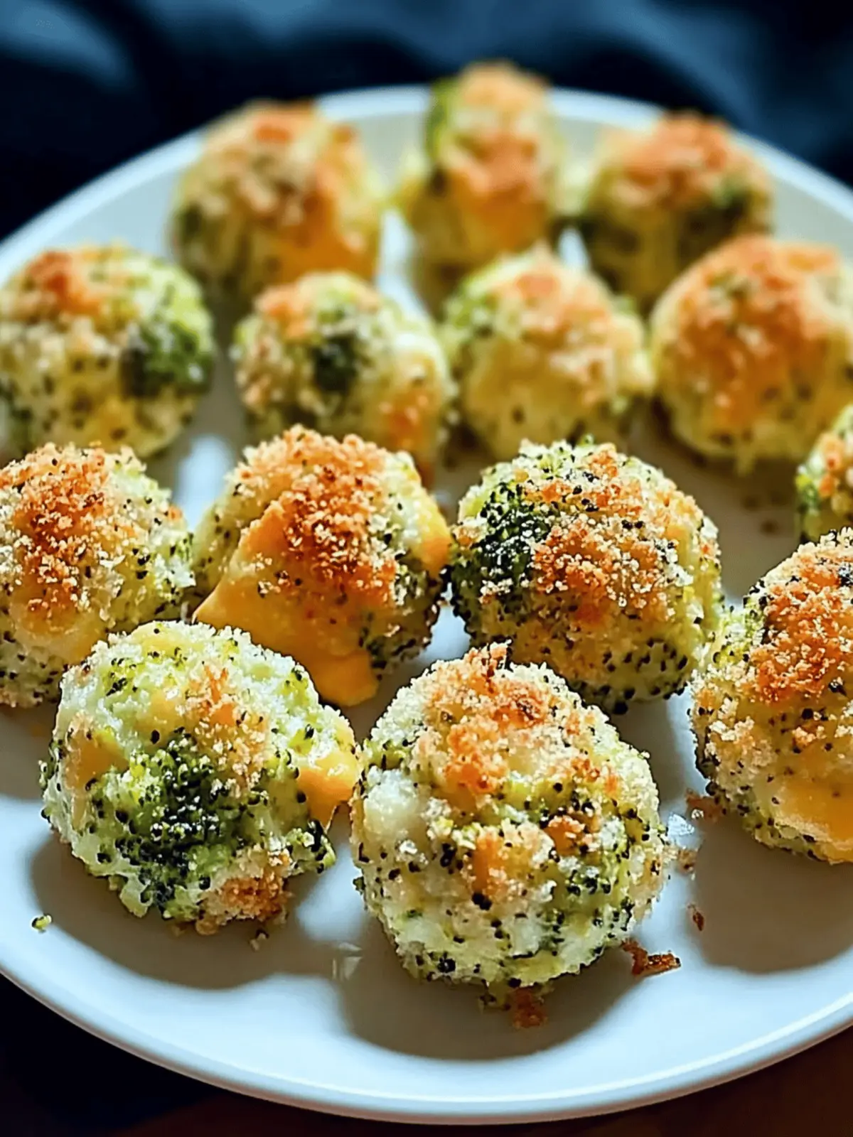 Mouthwatering Baked Broccoli Cheese Balls You ll Crave 2 Baked Broccoli Cheese Balls