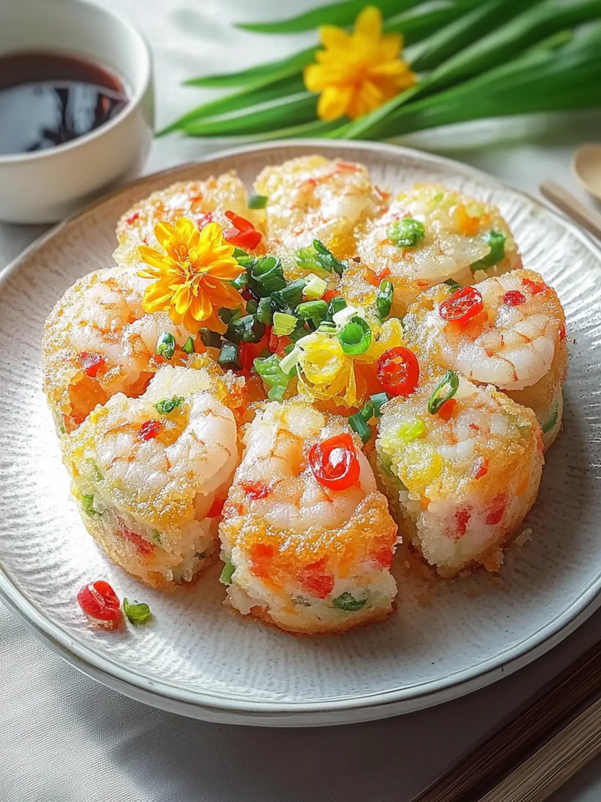 Savor the Crunch: Easy Chinese Shrimp Cake Recipe 3 Chinese Shrimp Cake