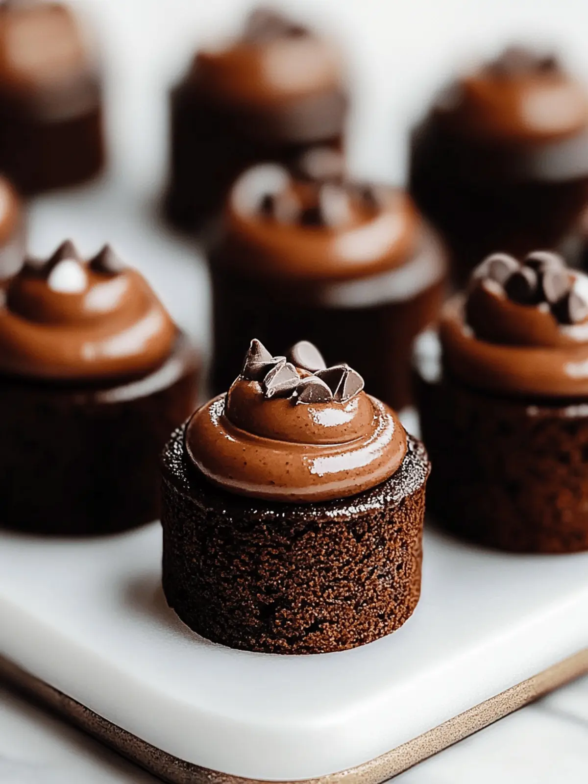 Decadent Brownie Petit Fours for Your Next Celebration 3 Brownie Petit Fours