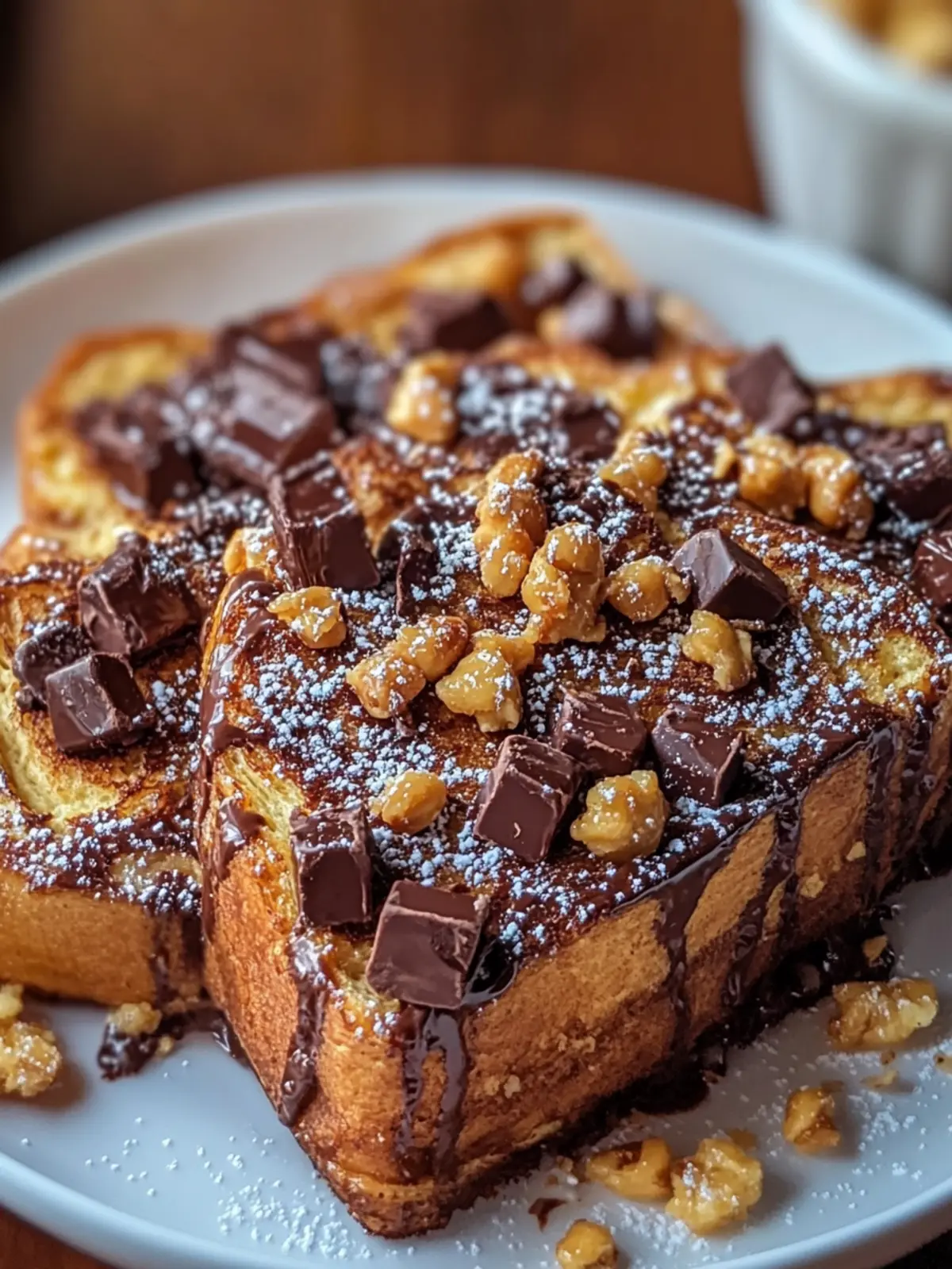 Peanut Butter Chocolate French Toast for a Cozy Breakfast 3 Peanut Butter Chocolate French Toast