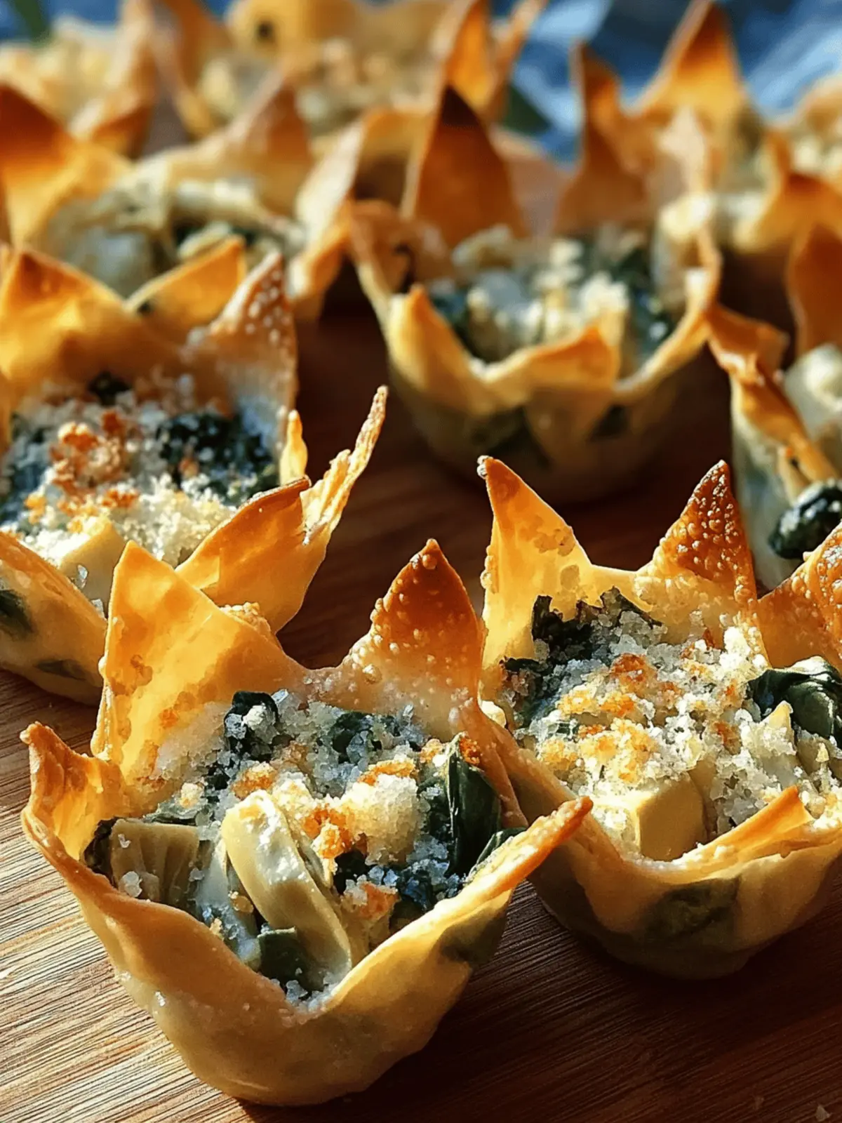 Amazing Spinach Artichoke Wonton Cups that Wow Your Guests 3 Amazing Spinach Artichoke Wonton Cups