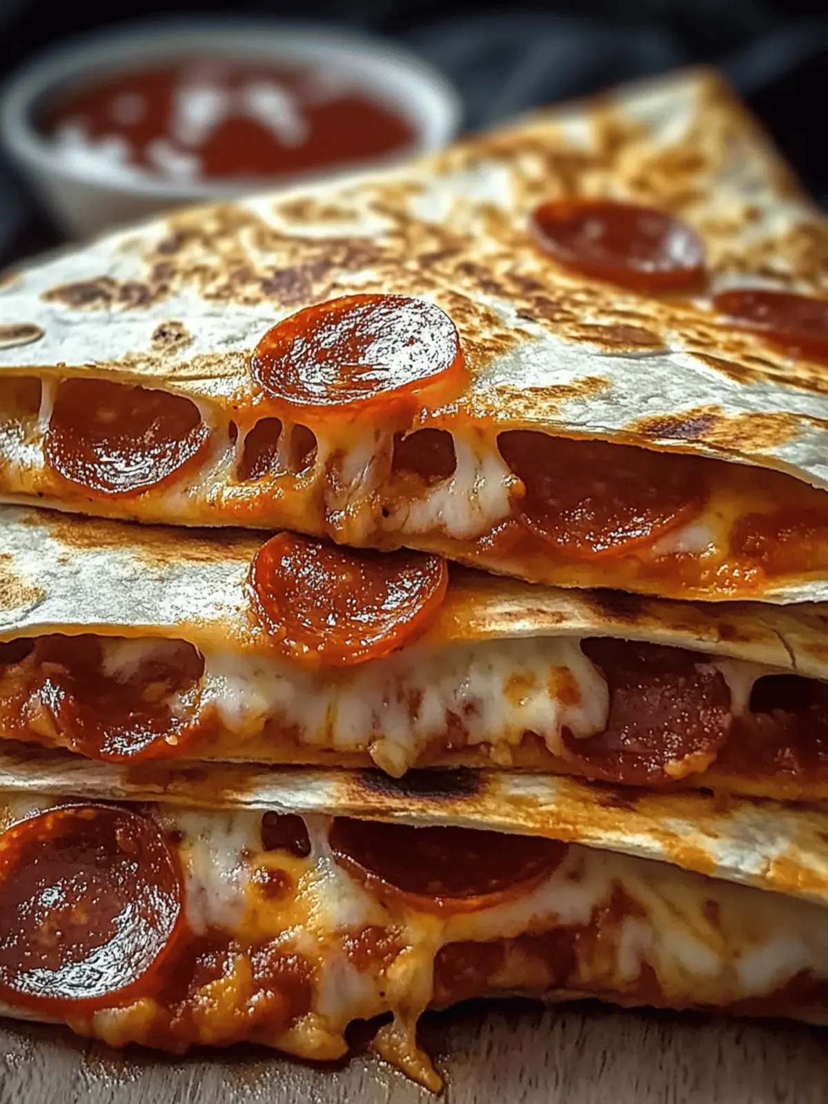 Easy Pepperoni Pizza Quesadillas Recipe for Quick Fun Meals 4 Easy Pepperoni Pizza Quesadillas Recipe