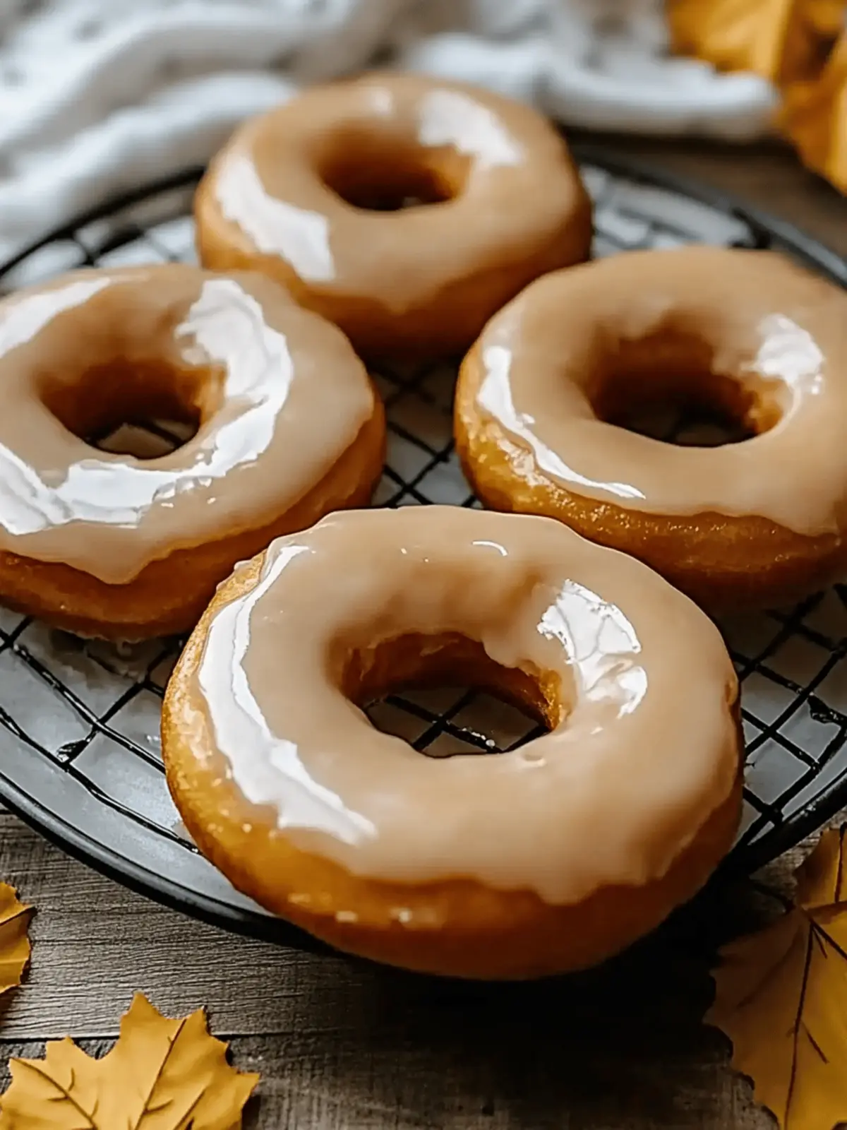Baked Pumpkin Donuts with Maple Glaze for Cozy Fall Mornings 3 Baked Pumpkin Donuts with Maple Glaze
