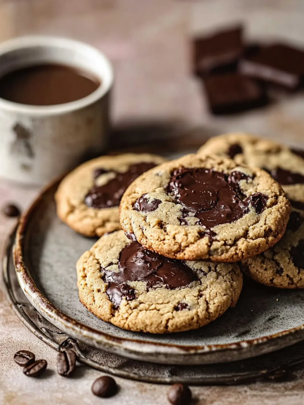 Irresistible Dark Chocolate Coffee Cookies for Your Sweet Cravings 2 Dark Chocolate Coffee Cookies