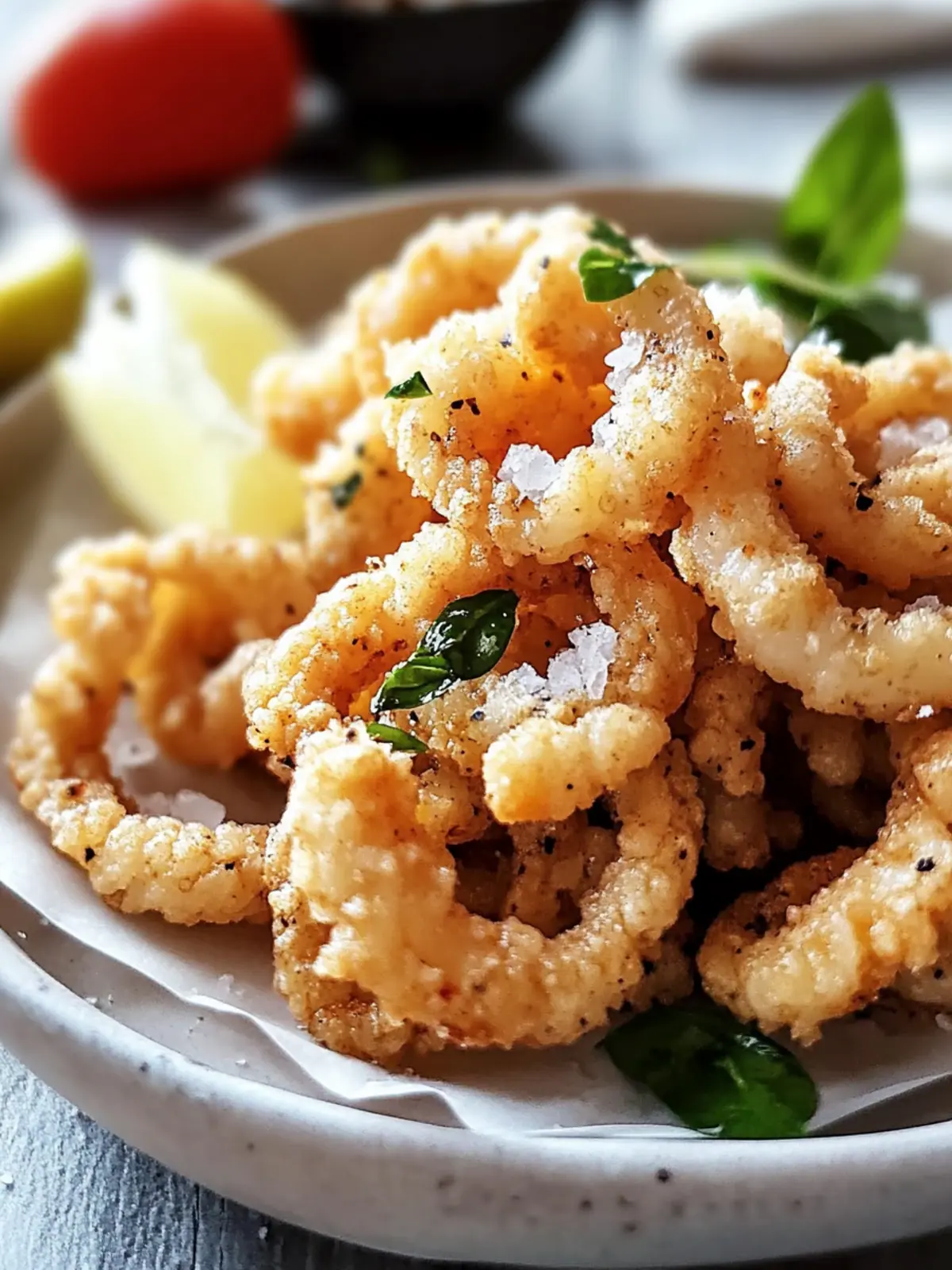 Crispy Salt and Pepper Squid with Garlic: A Tasty Delight 3 Crispy Salt and Pepper Squid with Garlic