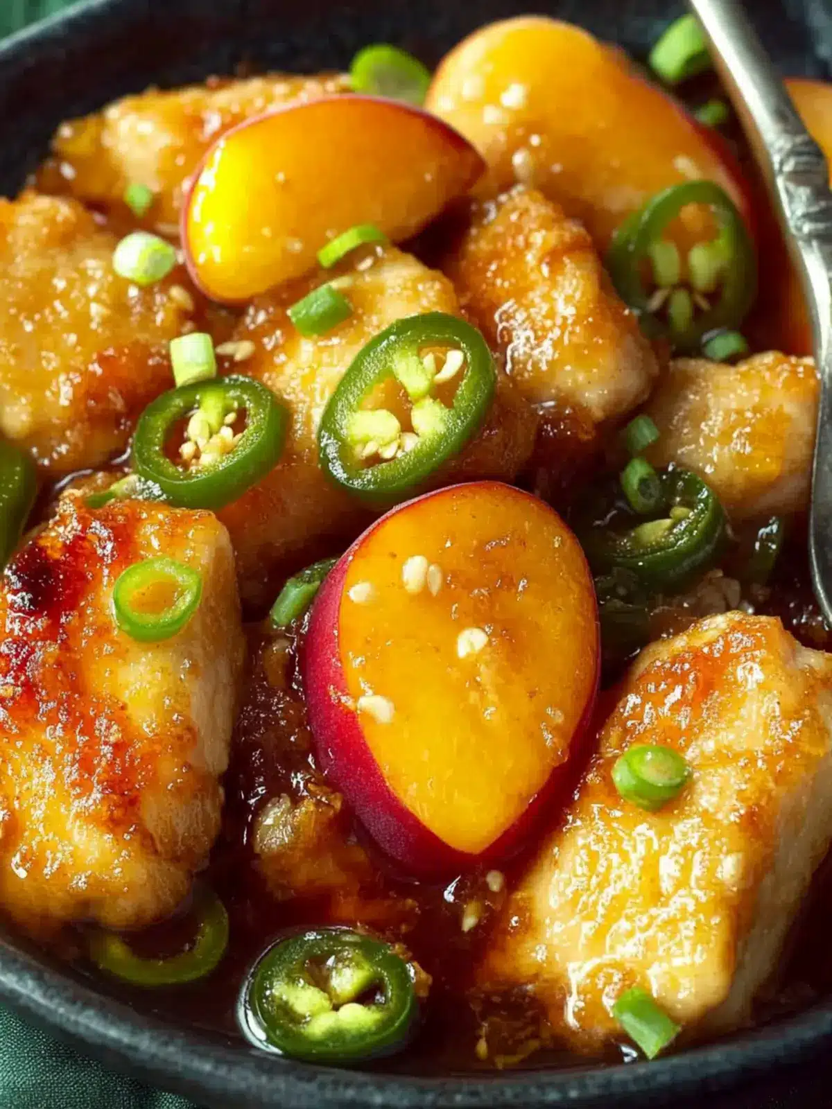 Zesty Jalape o Peach Chicken for a Flavor-Packed Dinner 2 Jalape o Peach Chicken