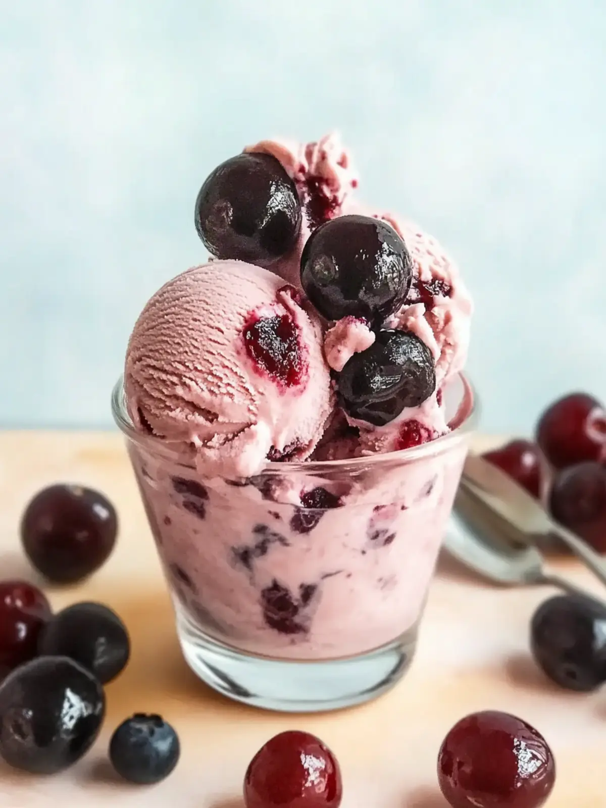Homemade Cherry Garcia Nice Cream: Guilt-Free & Delicious 2 Homemade Cherry Garcia Nice Cream