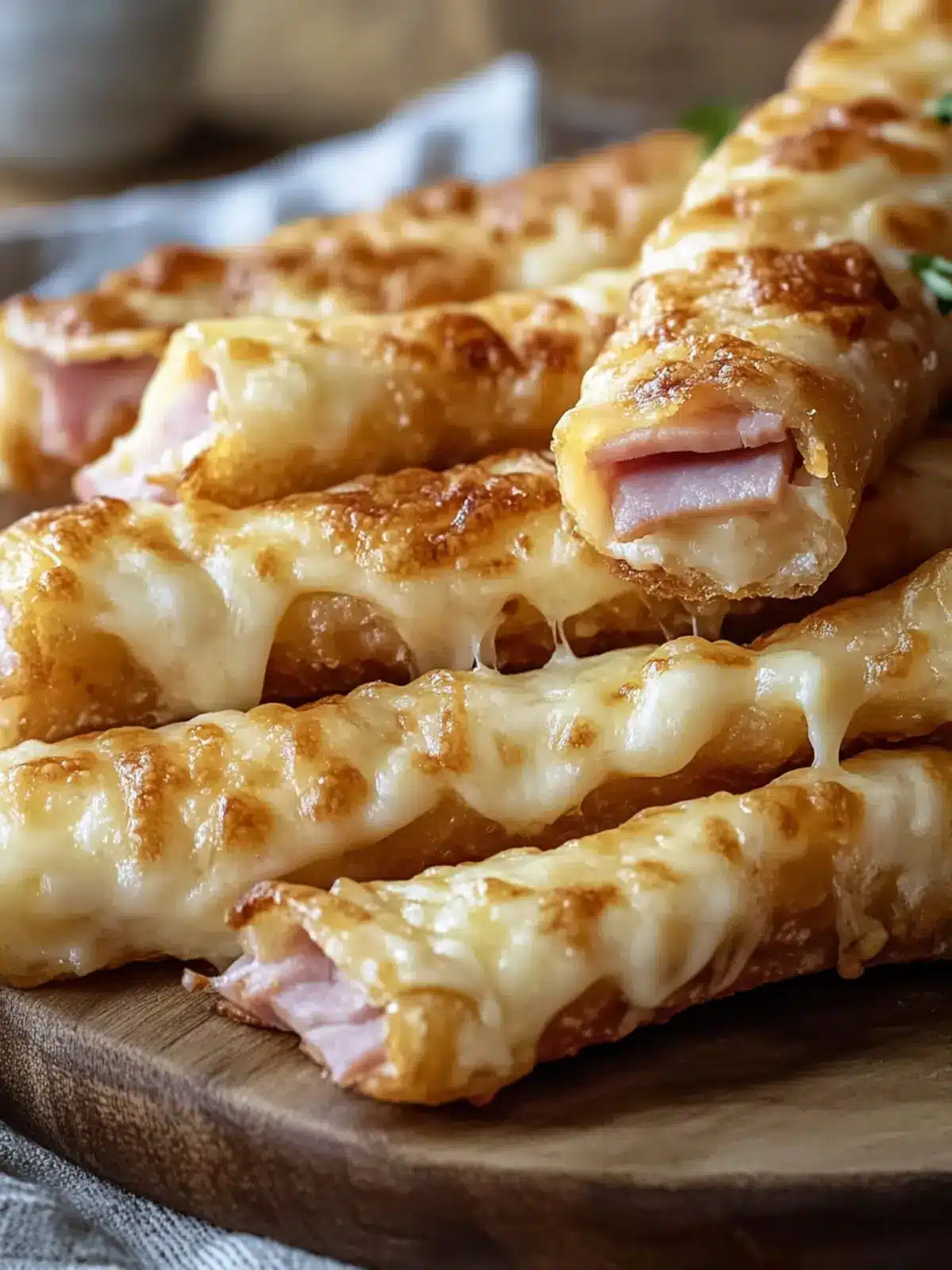 Crispy Ham and Cheese Sticks: The Ultimate Snack Delight 2 Ham and Cheese Sticks